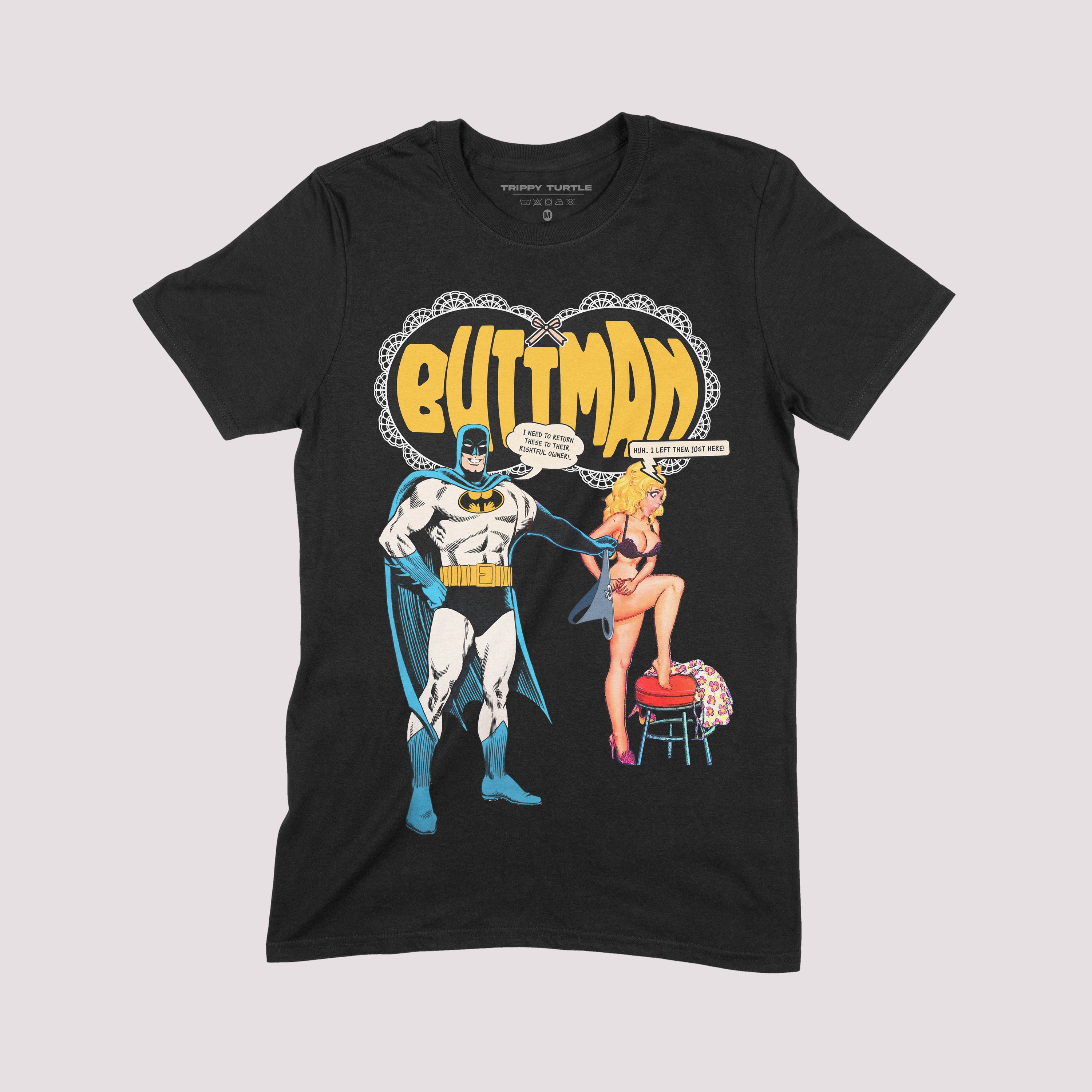 Buttman Batman Parody T-shirt