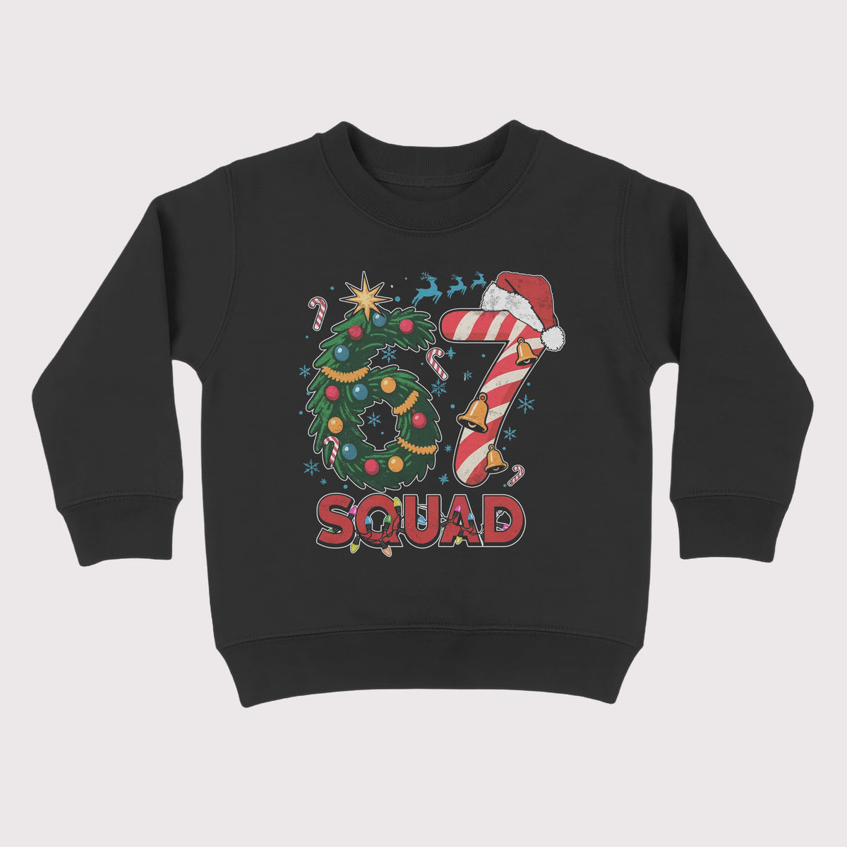 Kids 67 Viral Tik Tok Christmas Sweatshirt