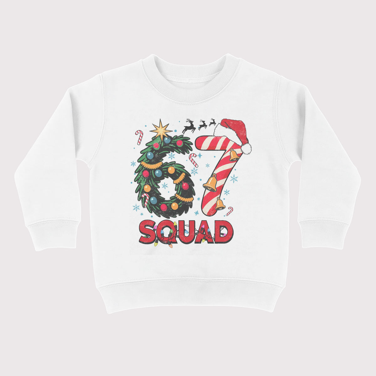 Kids 67 Viral Tik Tok Christmas Sweatshirt