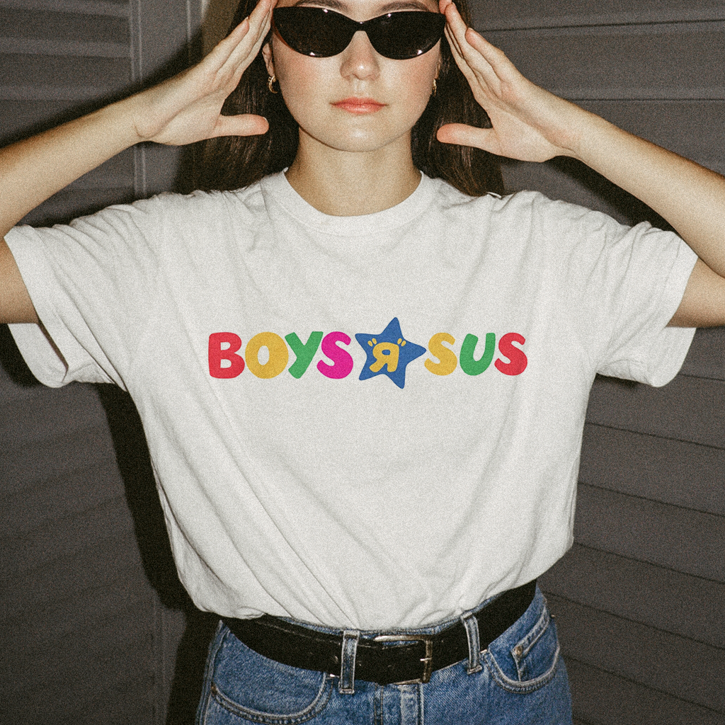 Boys 'R' Sus Parody T-shirt