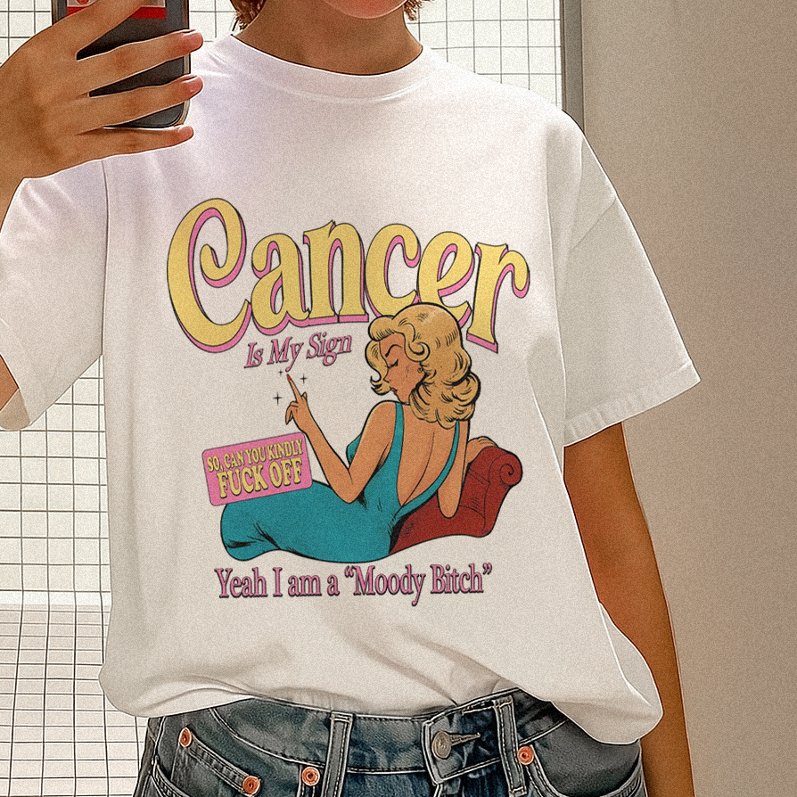 Cancer Star Sign T-Shirt