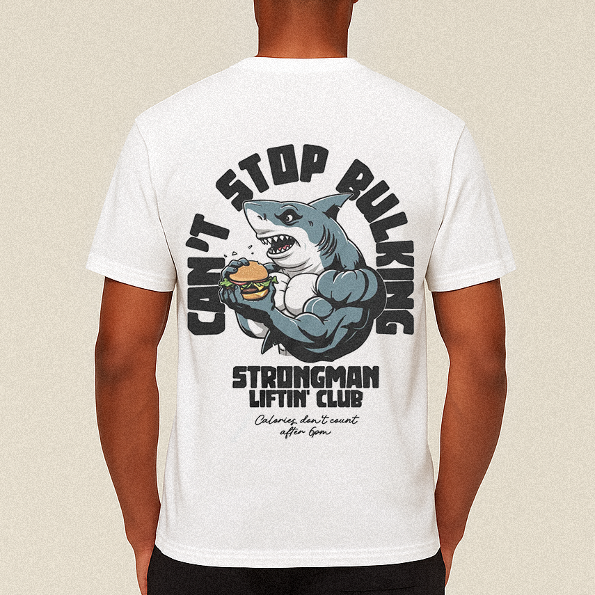 Can't Stop Bulking Gym T-shirt