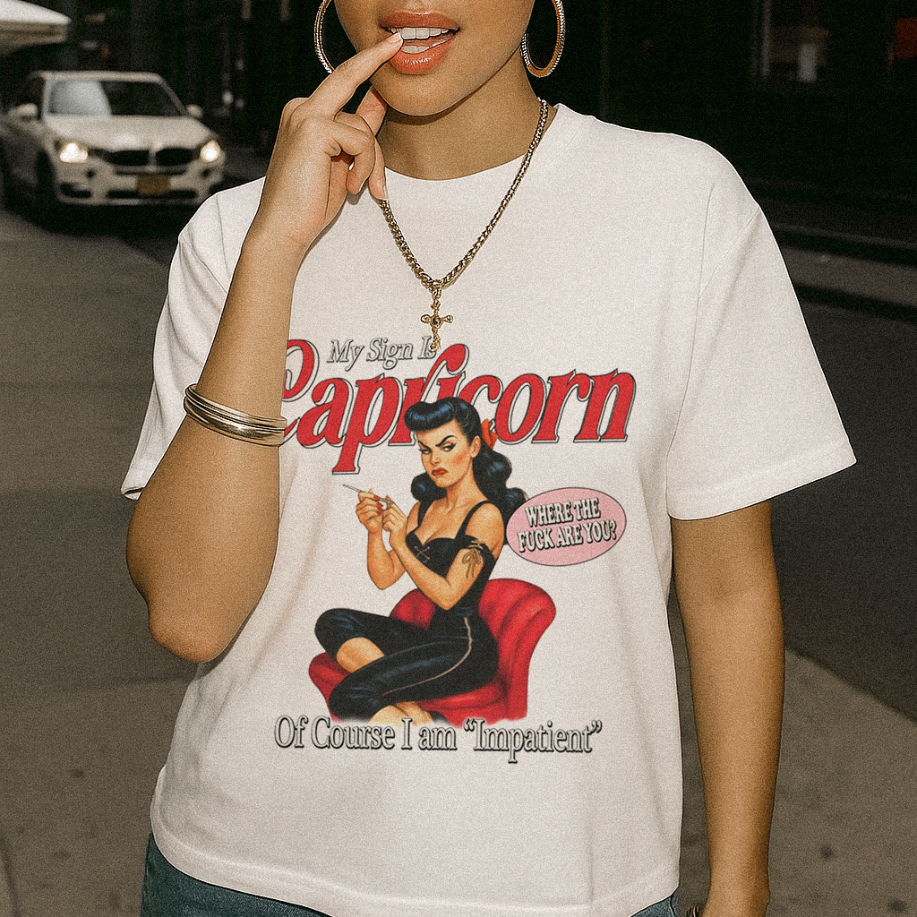 Capricorn Star Sign T-Shirt