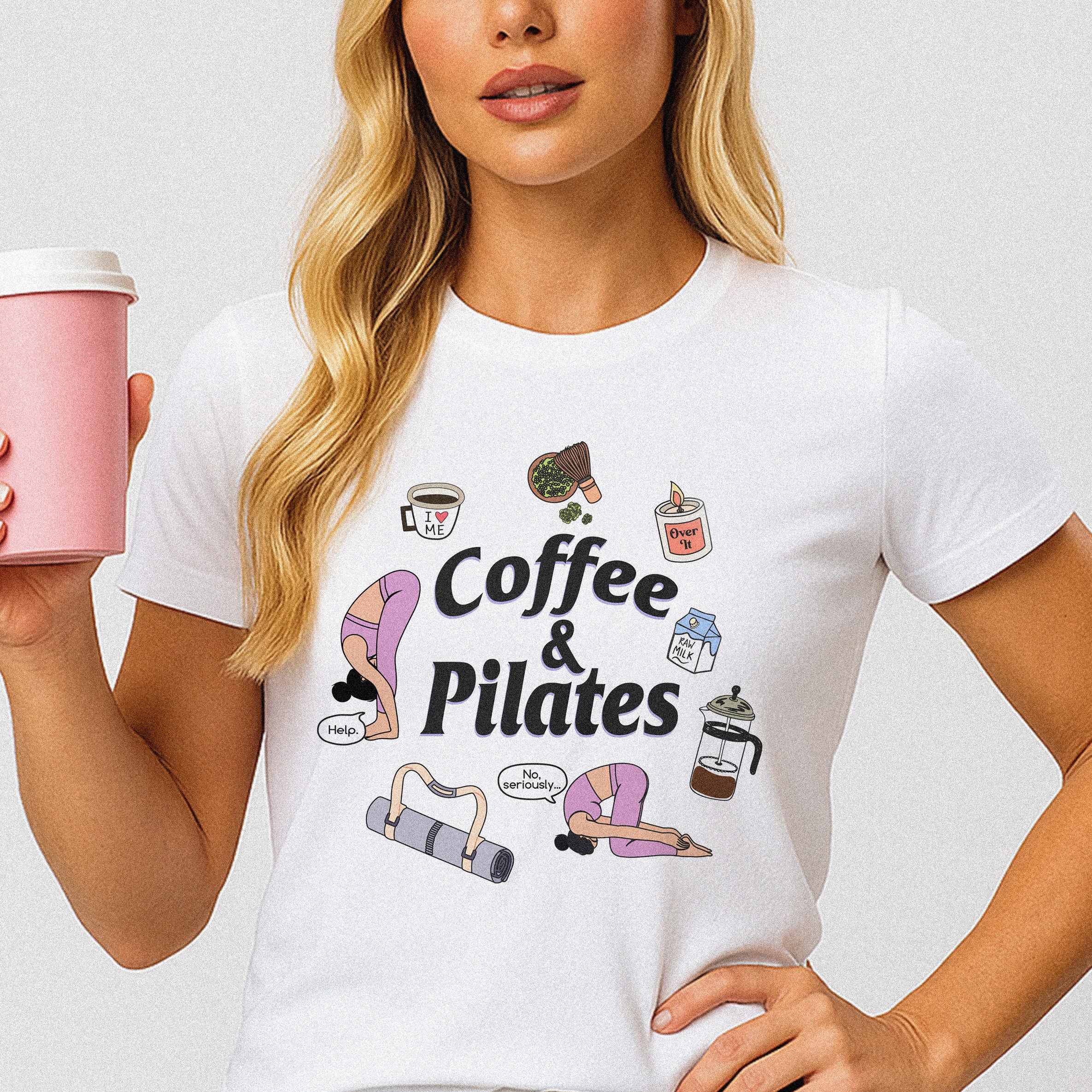 Coffee And Pilates T-shirt