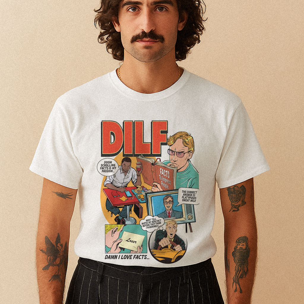 D.I.L.F Slogan T-shirt