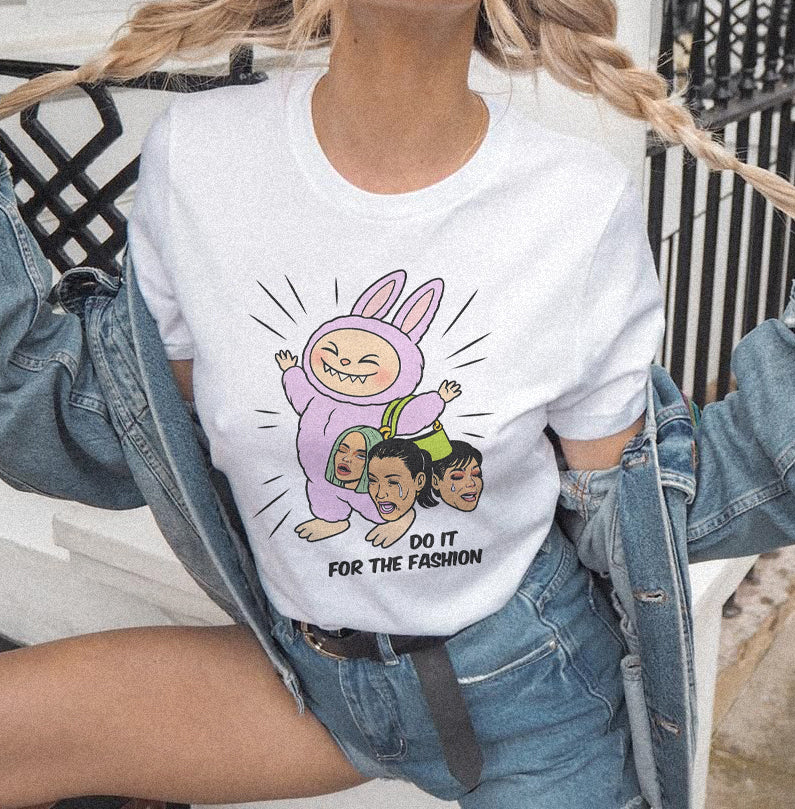 Bunny And Icons Parody T-shirt