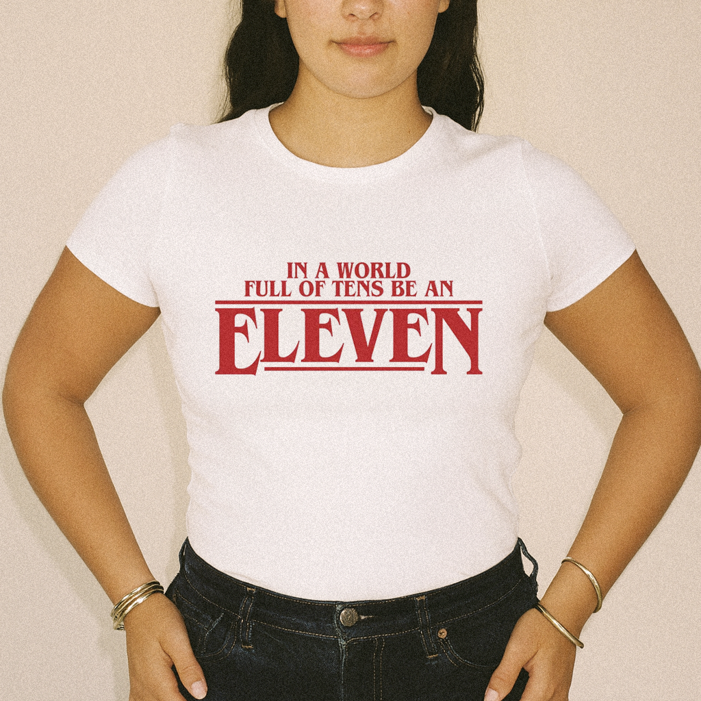 Eleven Stranger Cropped Baby T-shirt