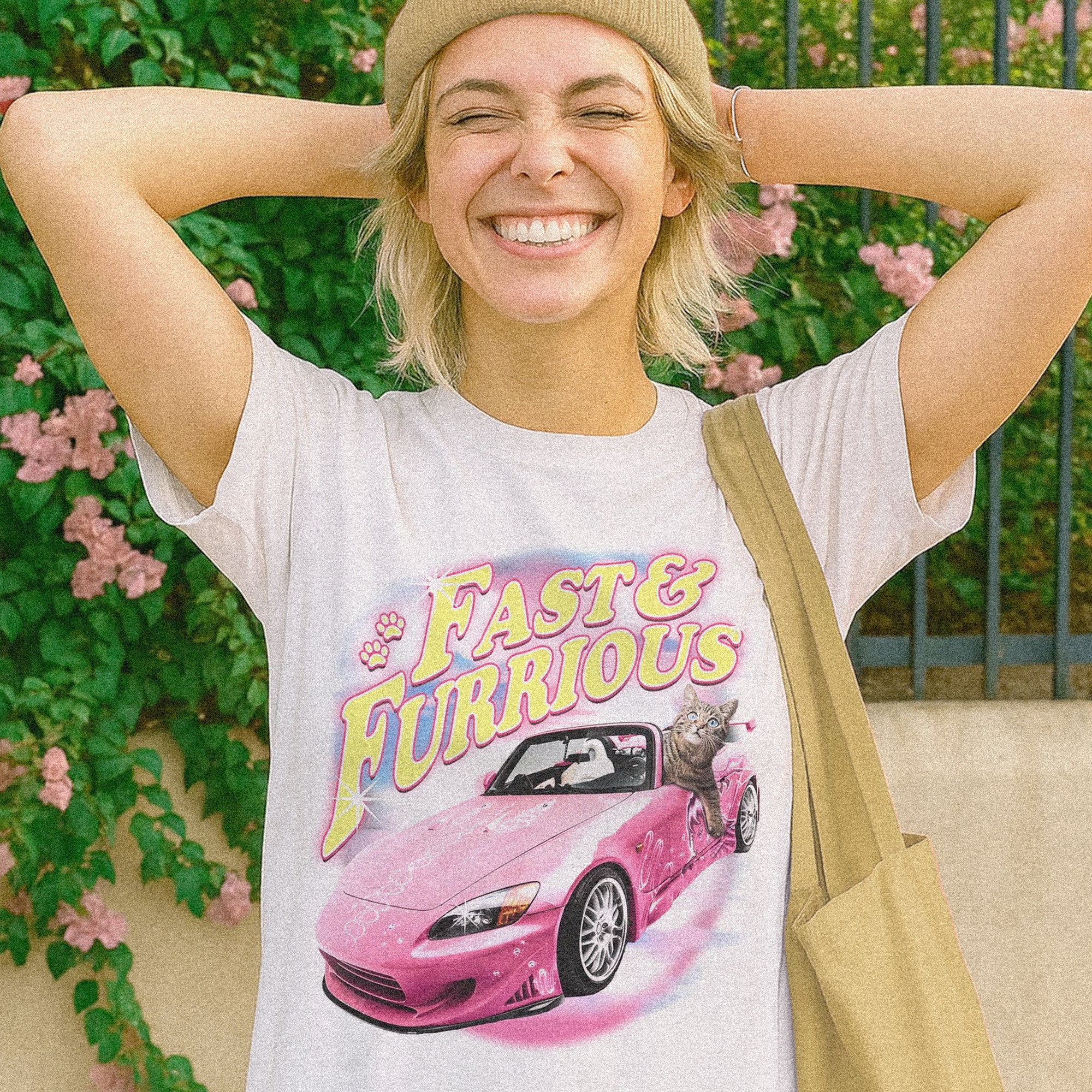 Fast And Furrious Cat T-shirt