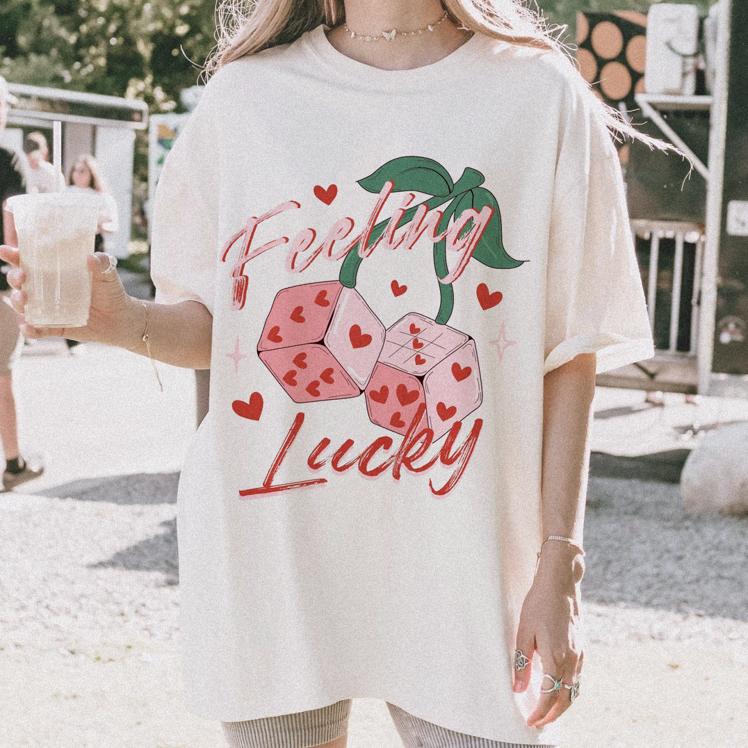 Feeling Lucky Graphic T-shirt