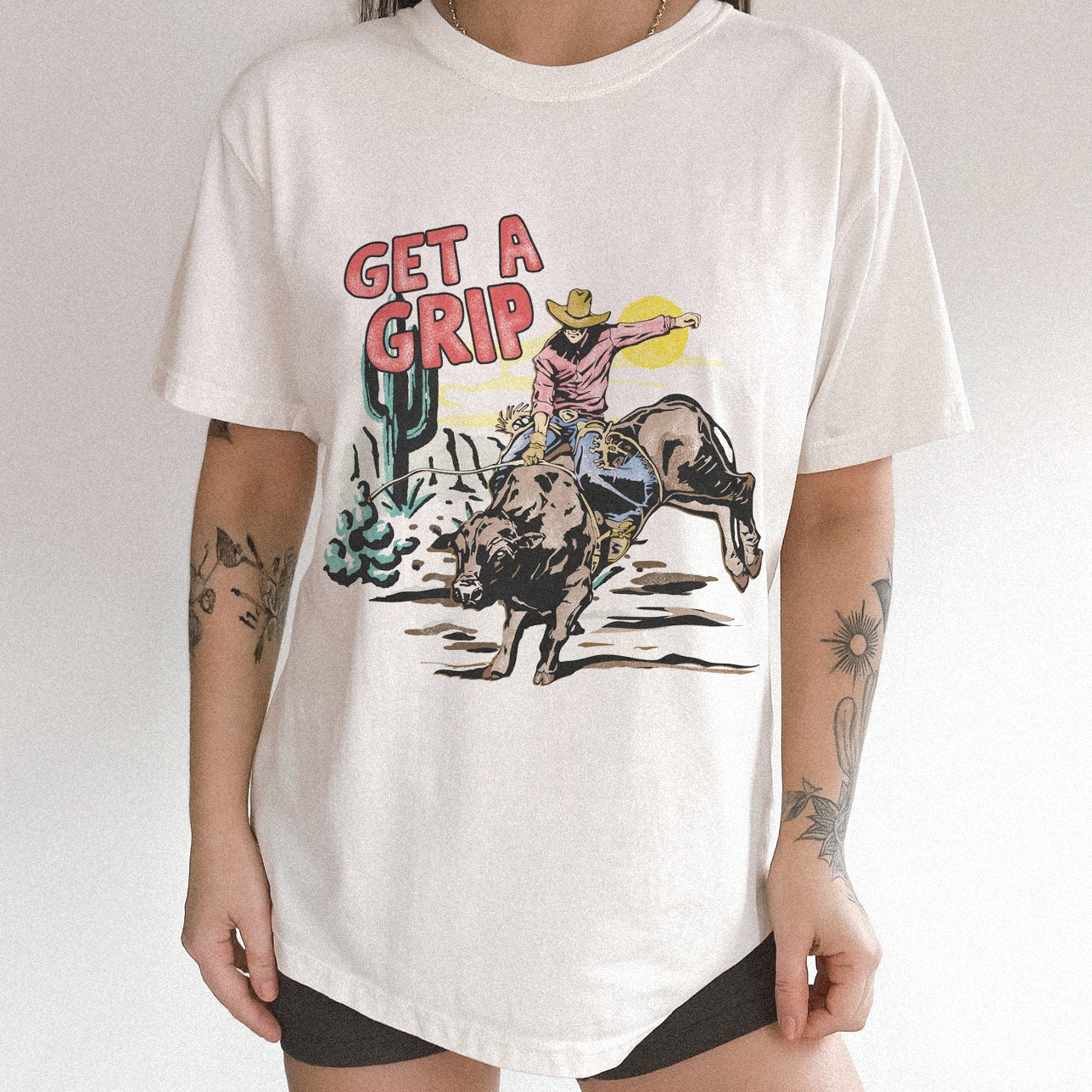 Get A Grip Cowboy T-Shirt