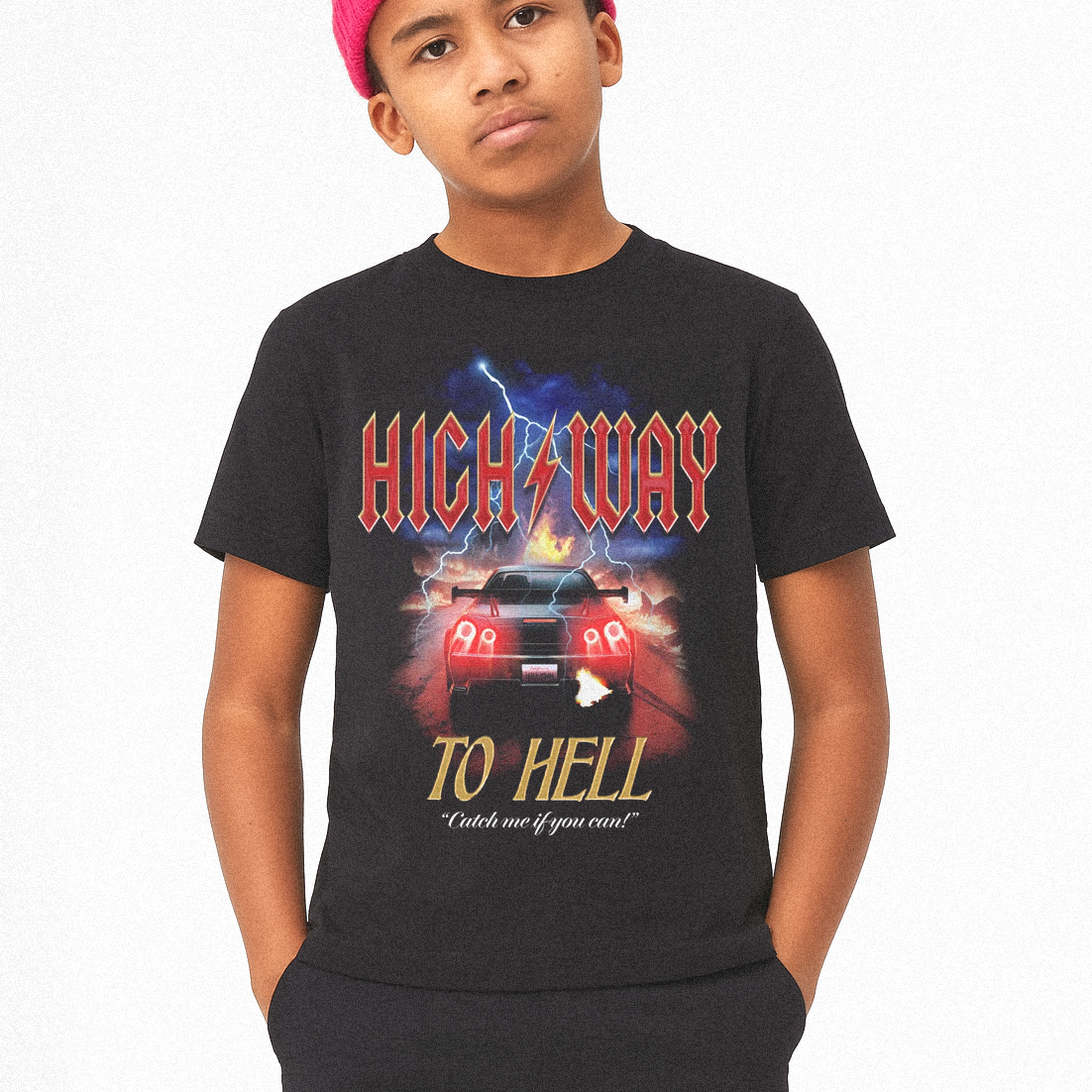 Highway To Hell Kids T-shirt