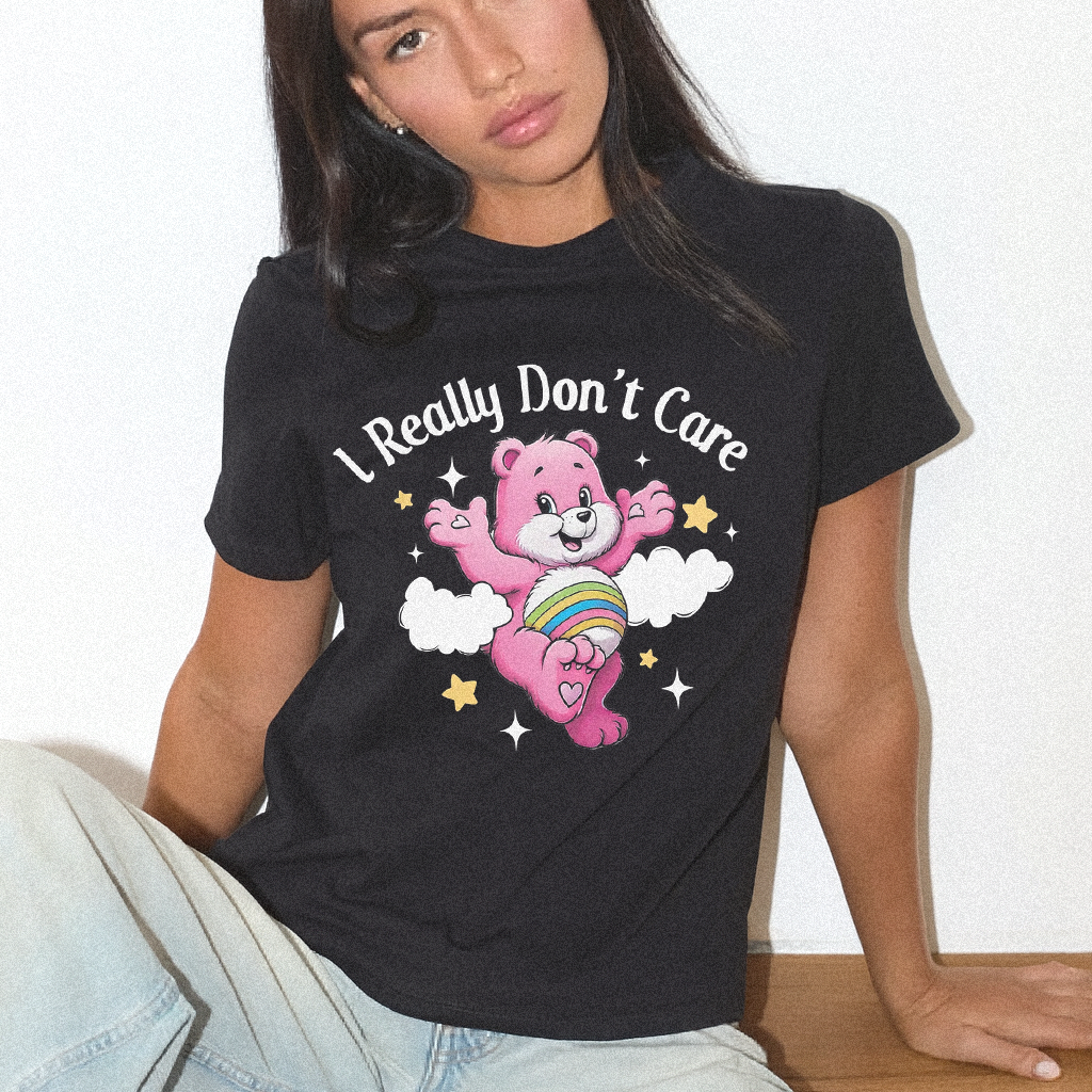 I Don't Really Care Bear T-shirt