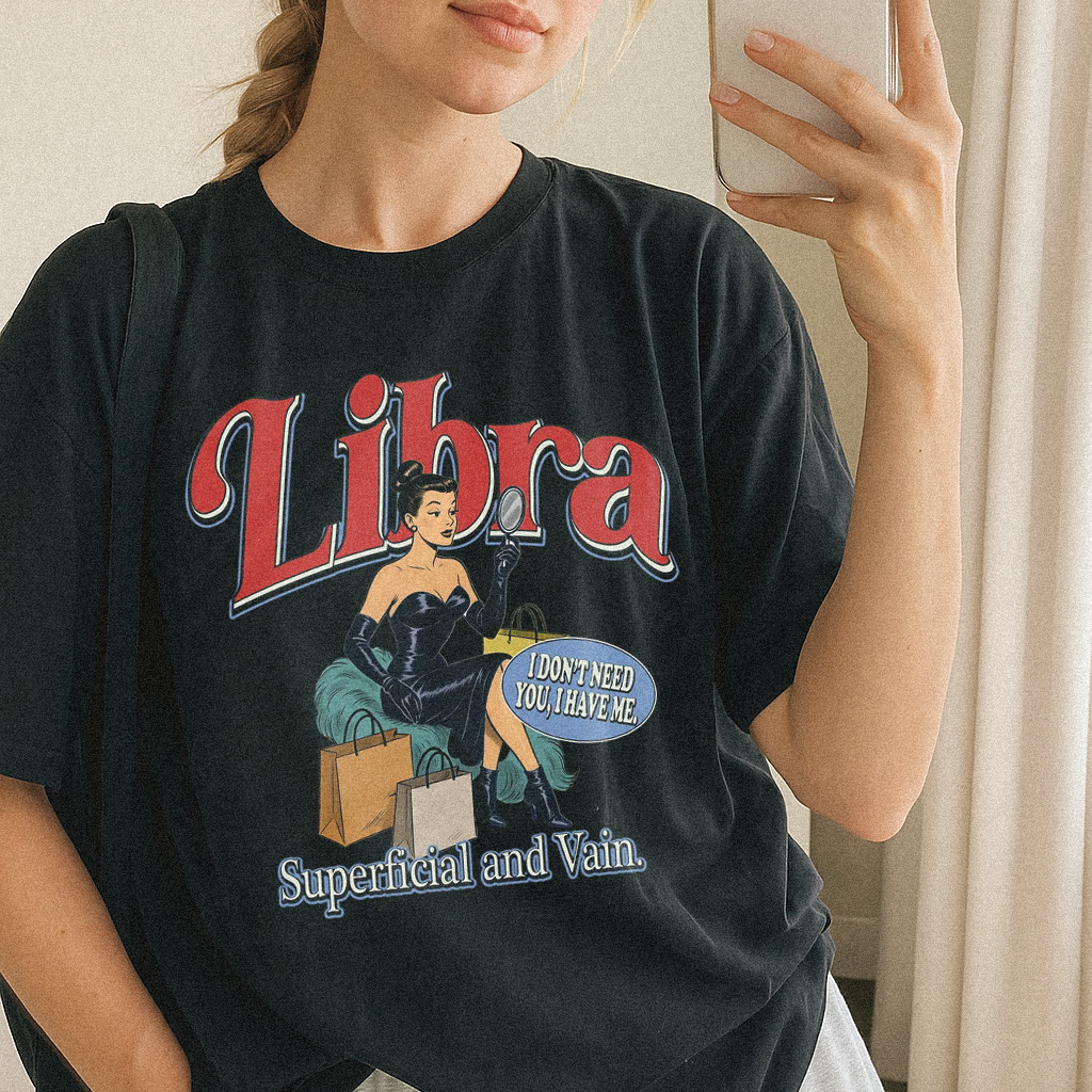 Libra Star Sign T-Shirt