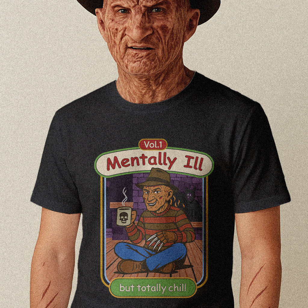 Mentally Ill Totally Chill Halloween T-shirt
