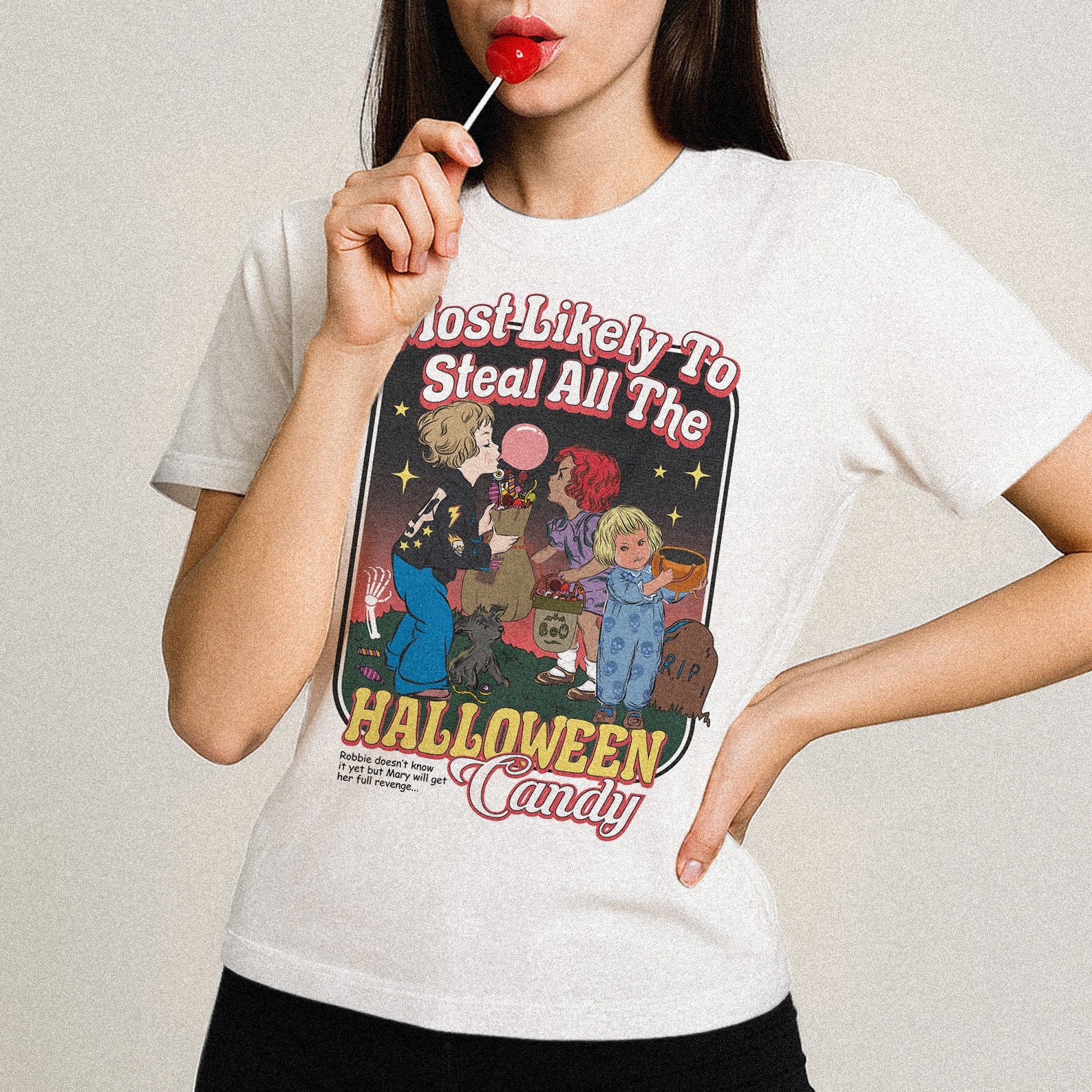 Steal All The Candy Halloween T-shirt