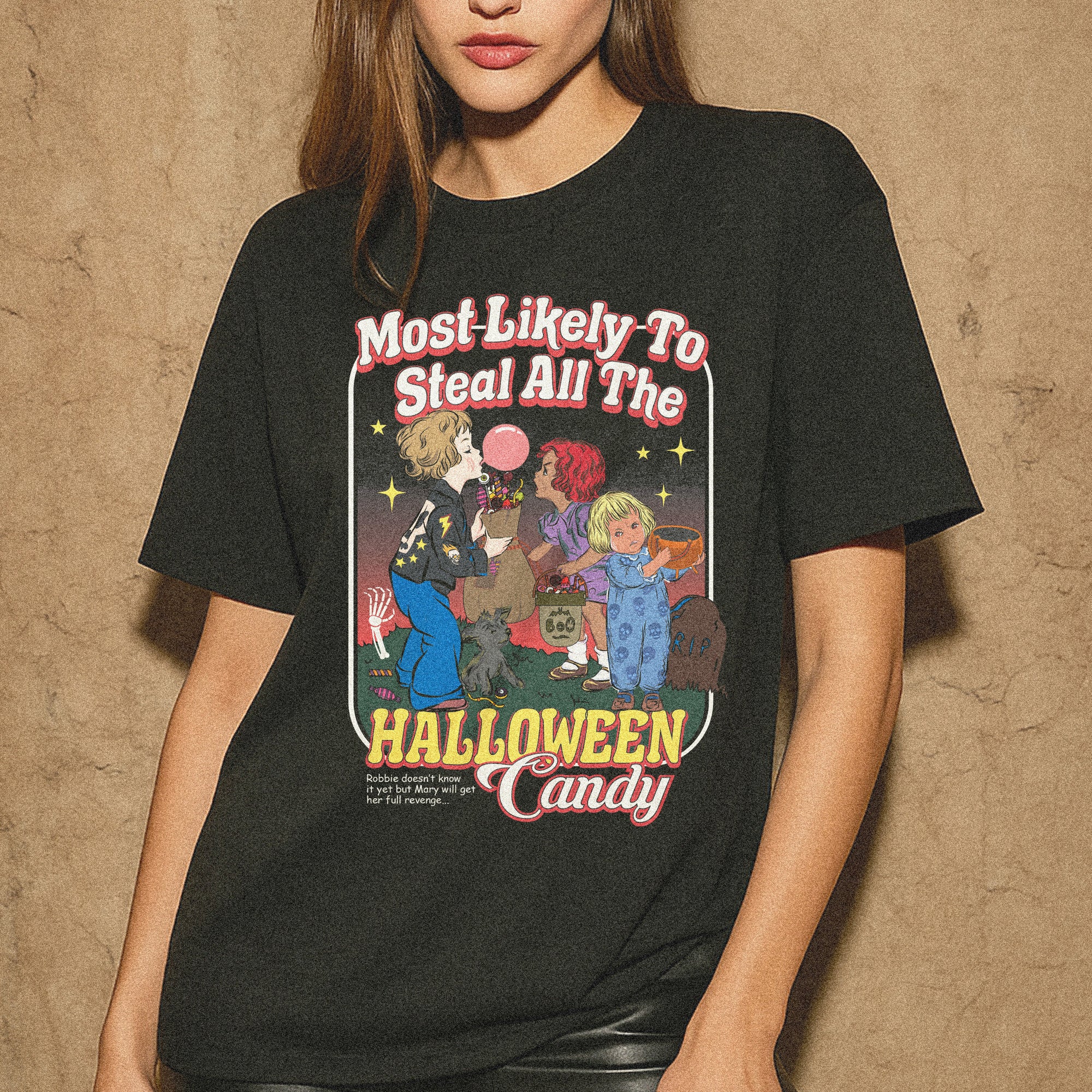 Steal All The Candy Halloween T-shirt