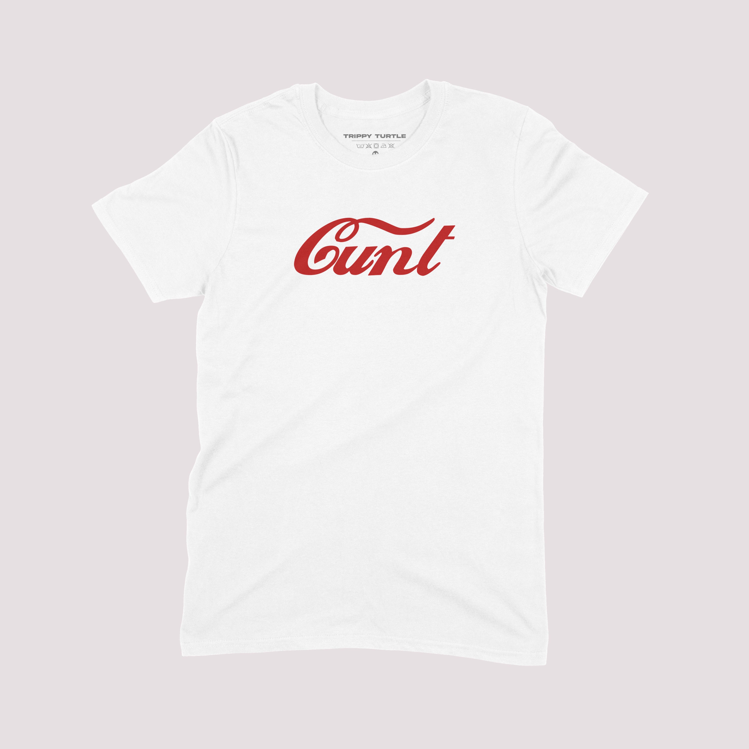 C.U.N.T Slogan T-shirt