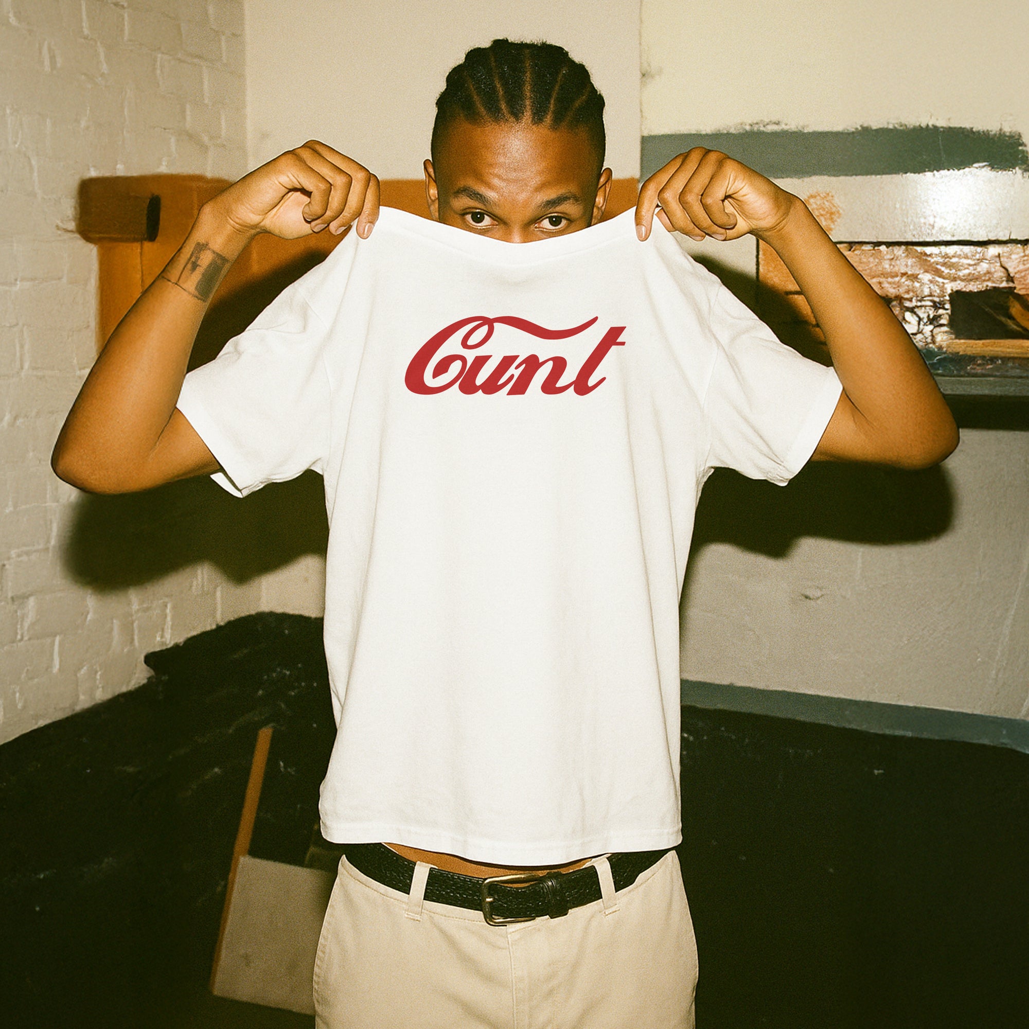 C.U.N.T Slogan T-shirt