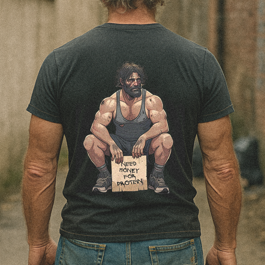Need Money For Protein Gym T-shirt