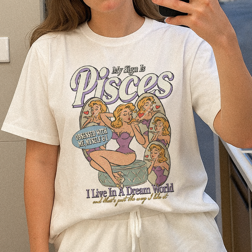 Pisces Star Sign T-Shirt