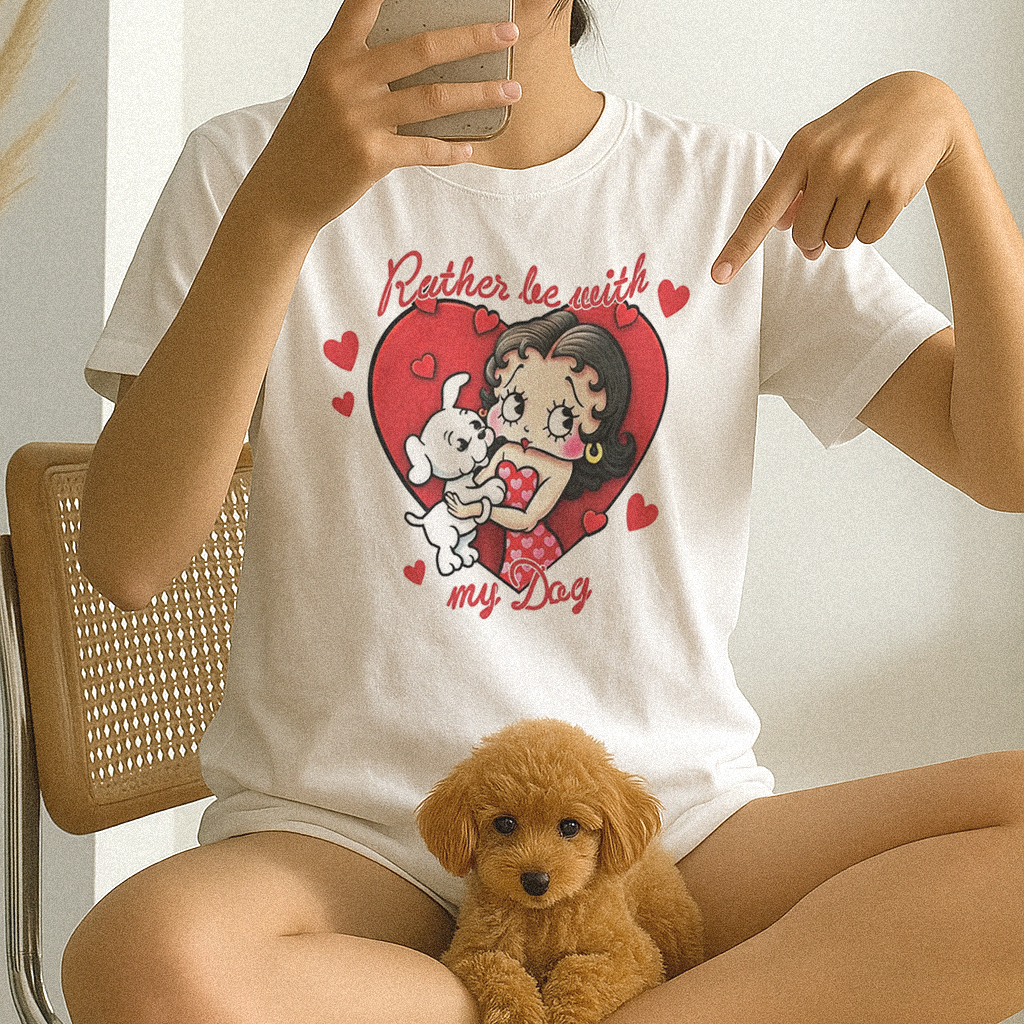 Rather Be With My Dog Graphic T-shirt