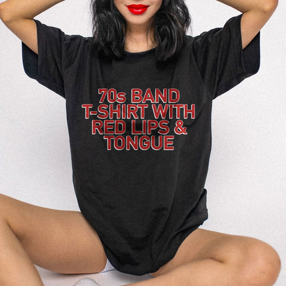 70s Band T-shirt Rolling Stone T-shirt