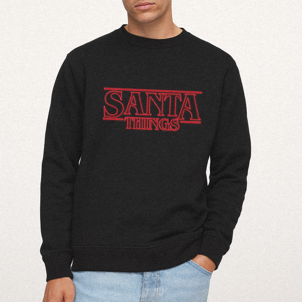 Santa Things Christmas Sweatshirt