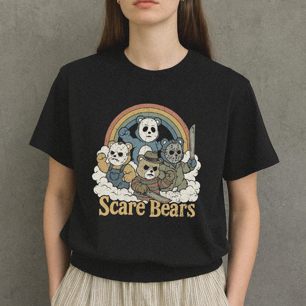 Scare Bears Halloween T-shirt