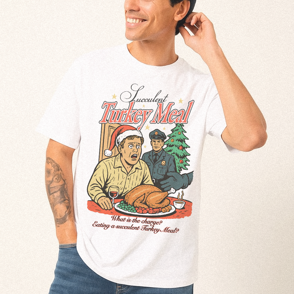 Succulent Turkey Meal Christmas T-shirt