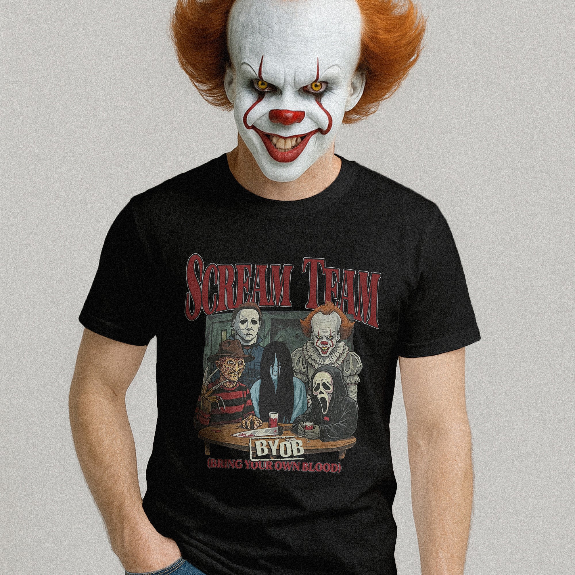 Scream Team Halloween T-shirt