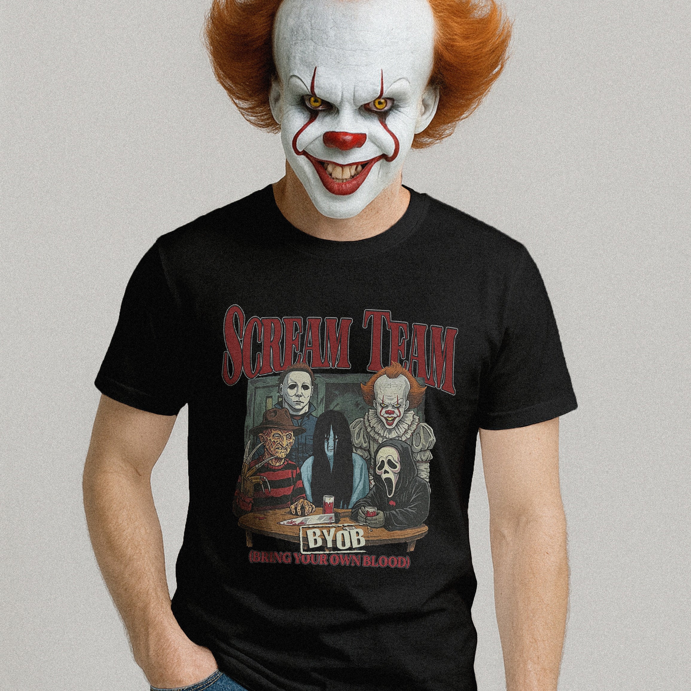 Scream Team Halloween T-shirt