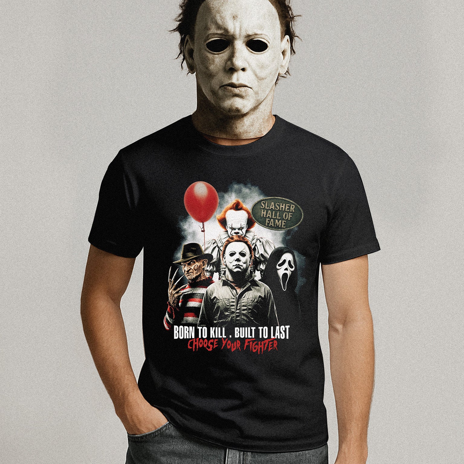 Slasher Hall Of Fame Halloween T-shirt