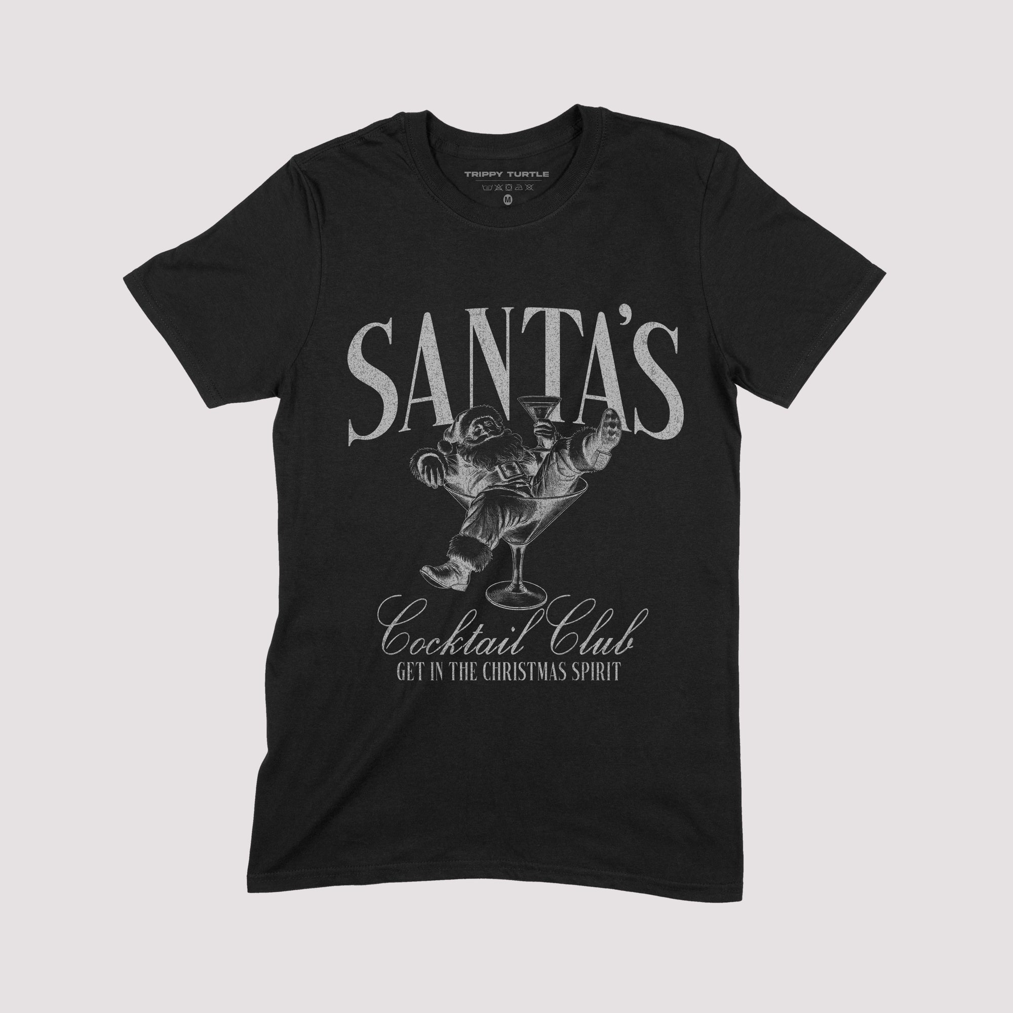 Santa's Cocktail Club T-shirt