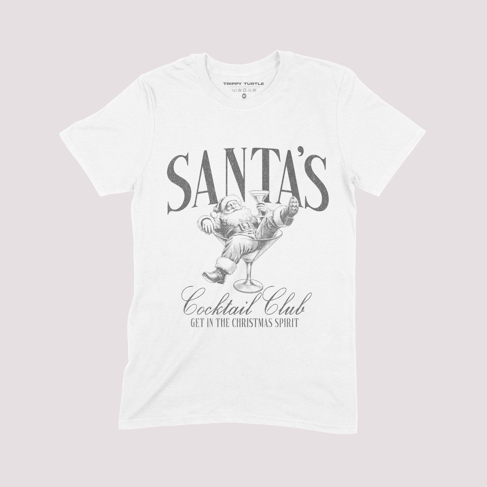 Santa's Cocktail Club T-shirt