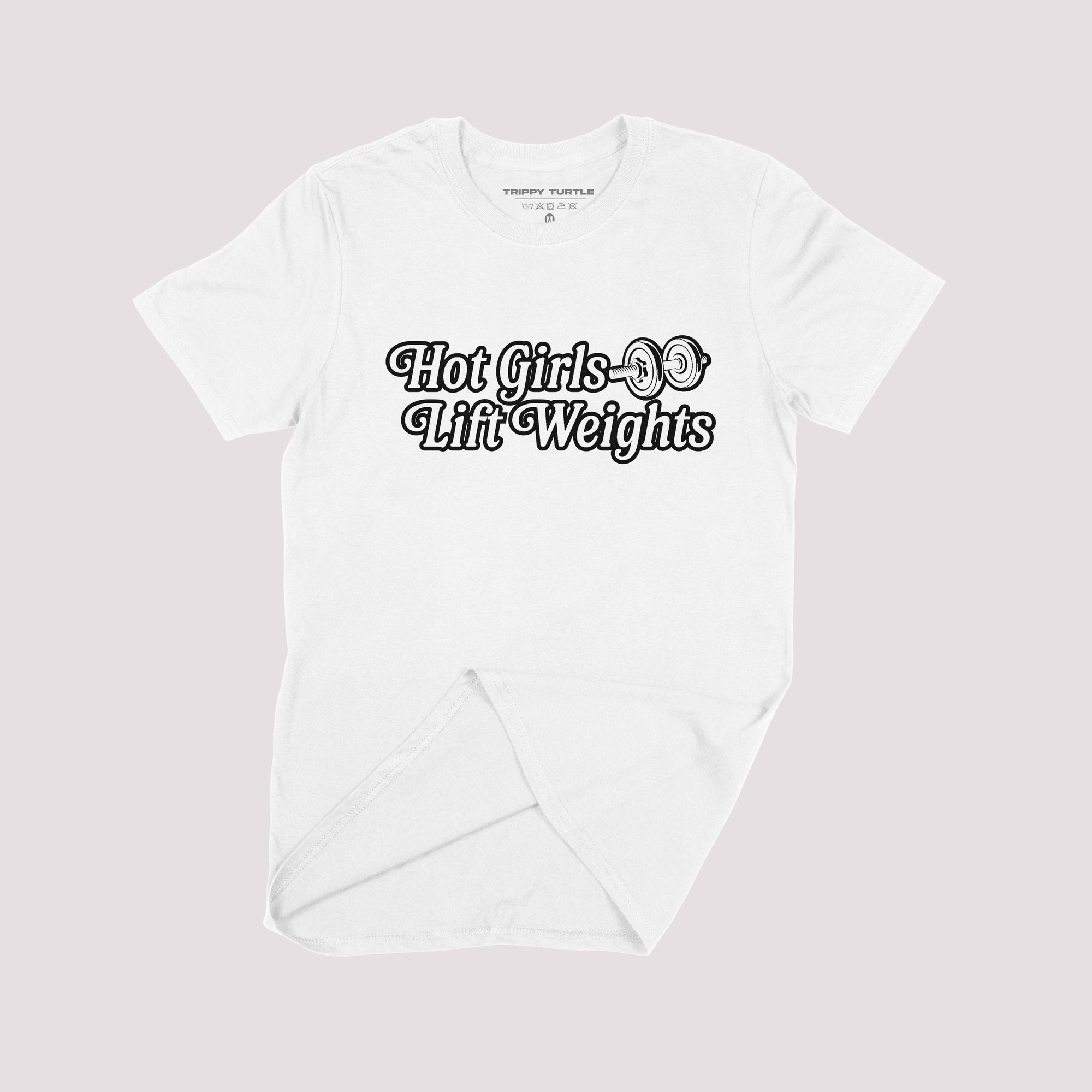 Hot Girls Lift Weights Gym T-shirt