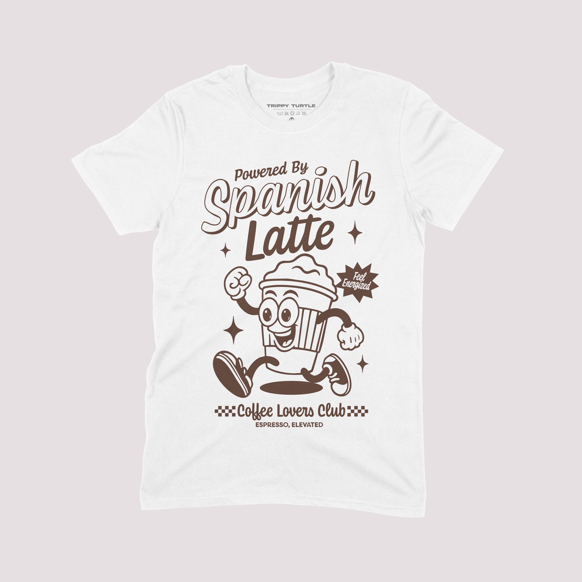 Powered By Spanish Latte T-shirt