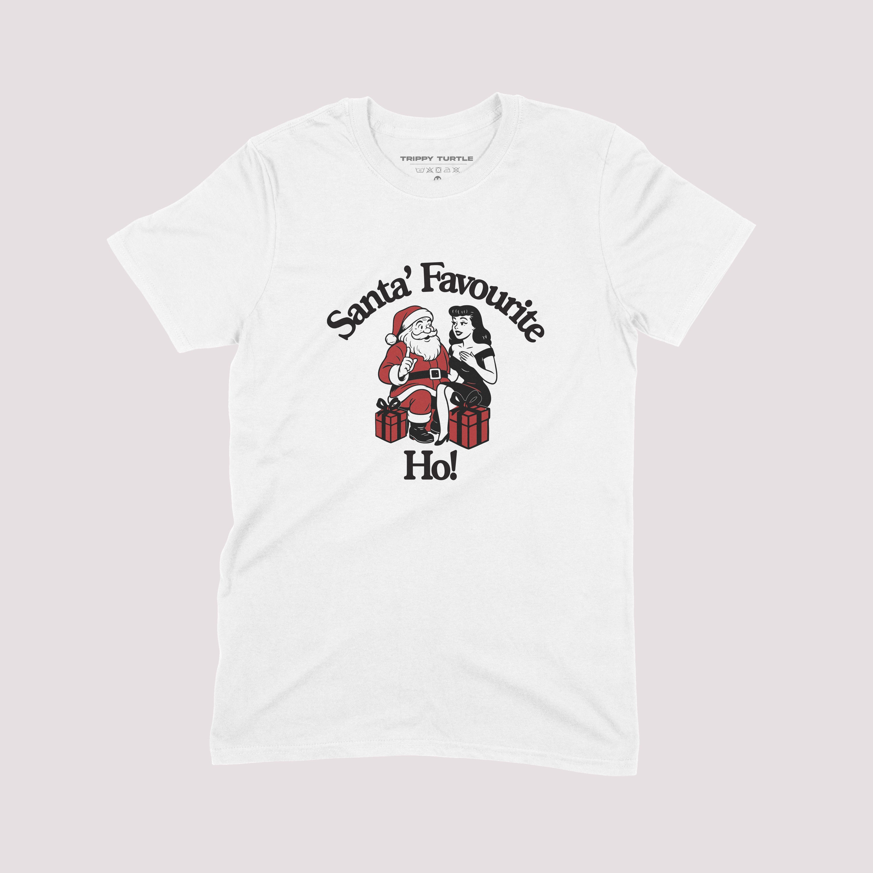 Santa's Favourite Ho Christmas T-shirt
