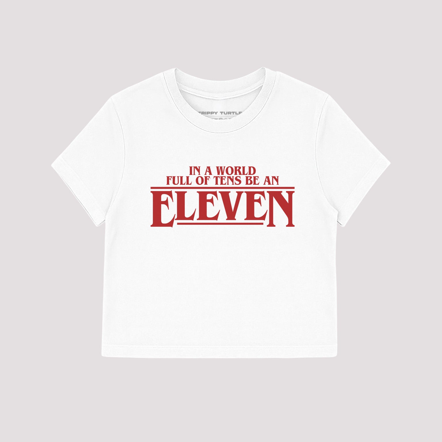 Eleven Stranger Cropped Baby T-shirt
