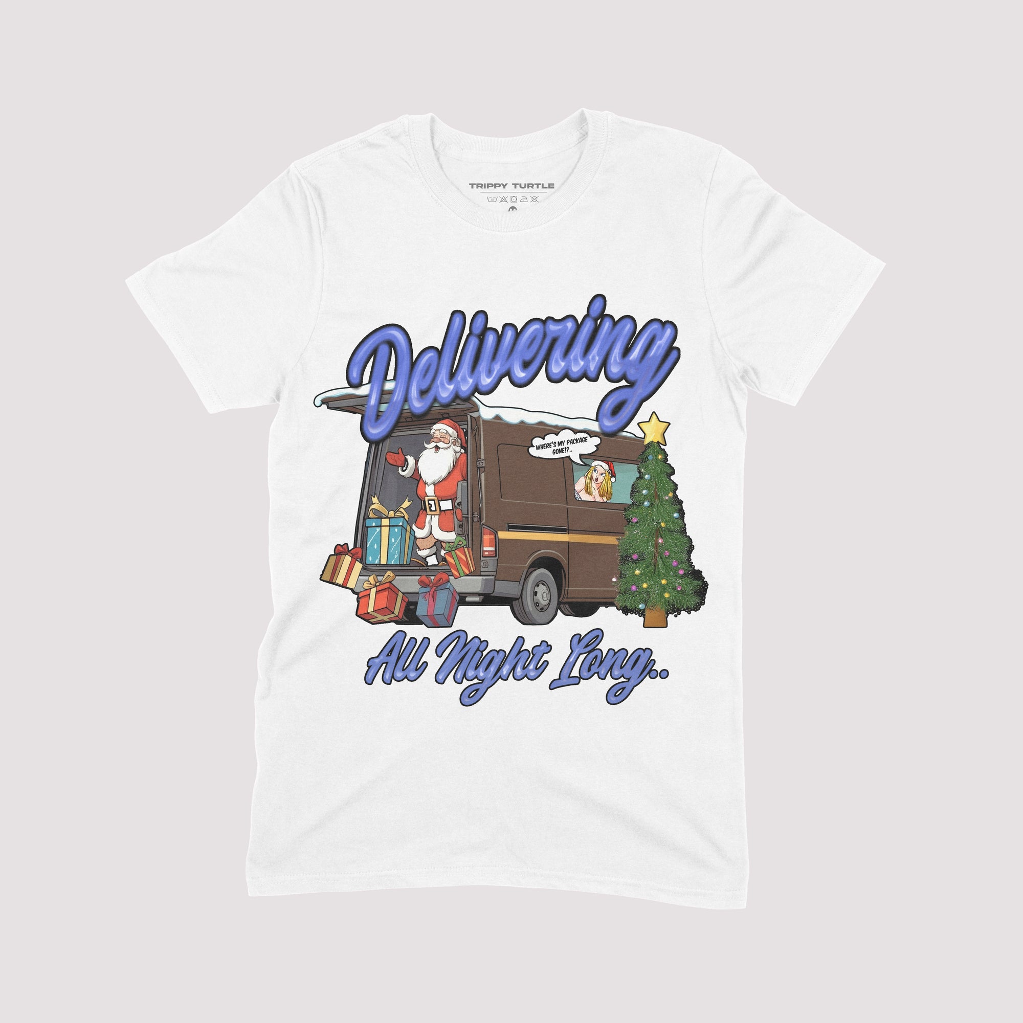 Delivering Christmas All Night Long T-shirt
