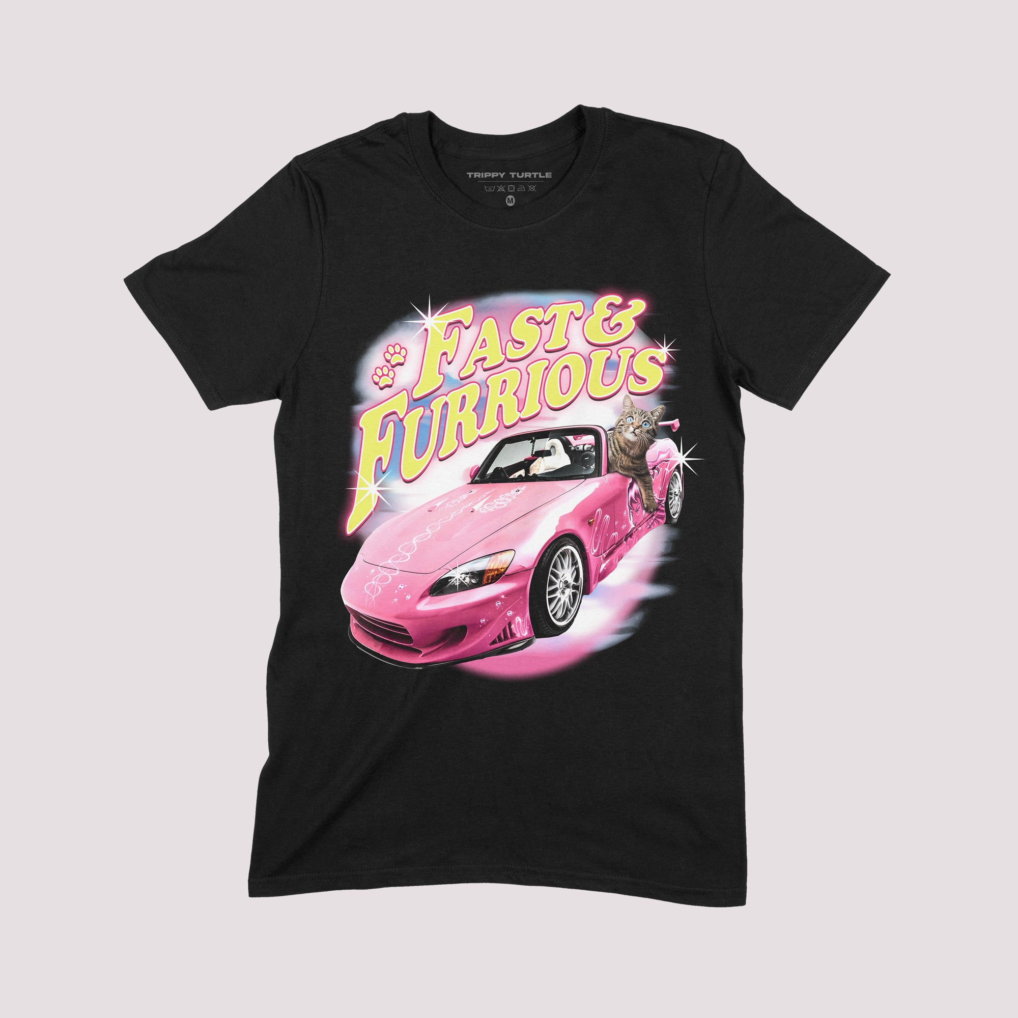 Fast And Furrious Cat T-shirt