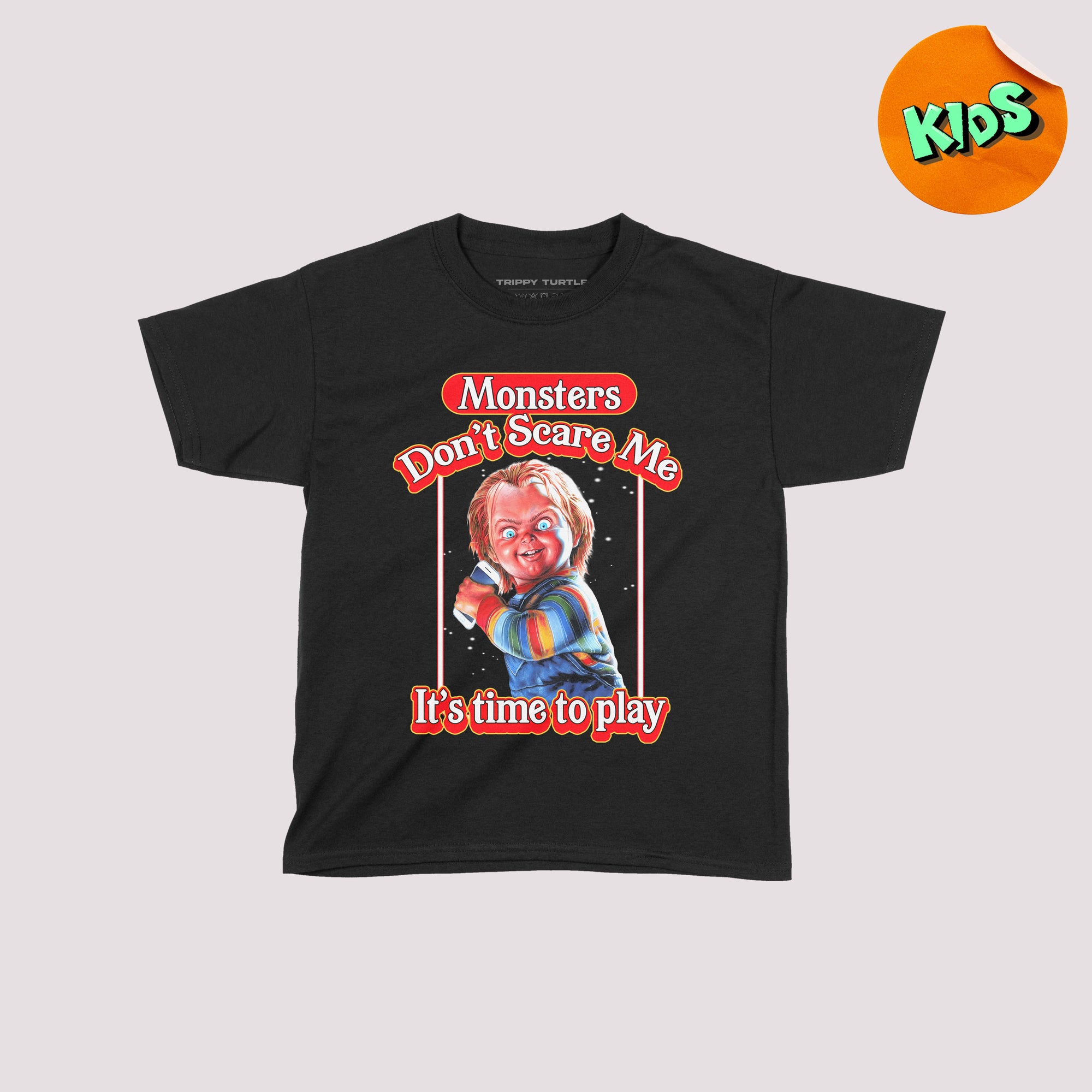 Monsters Don't Scare Me Kids Halloween T-shirt