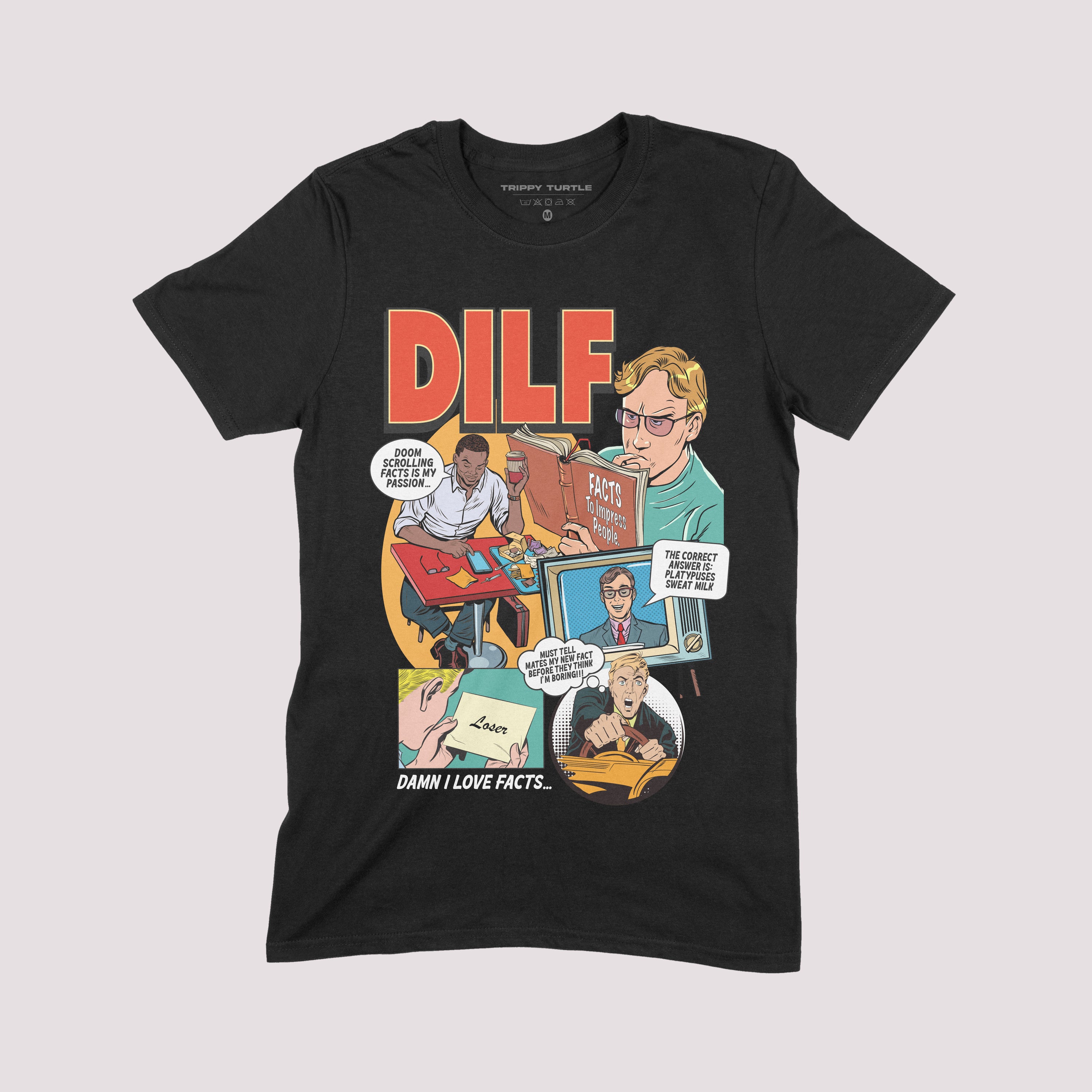D.I.L.F Slogan T-shirt