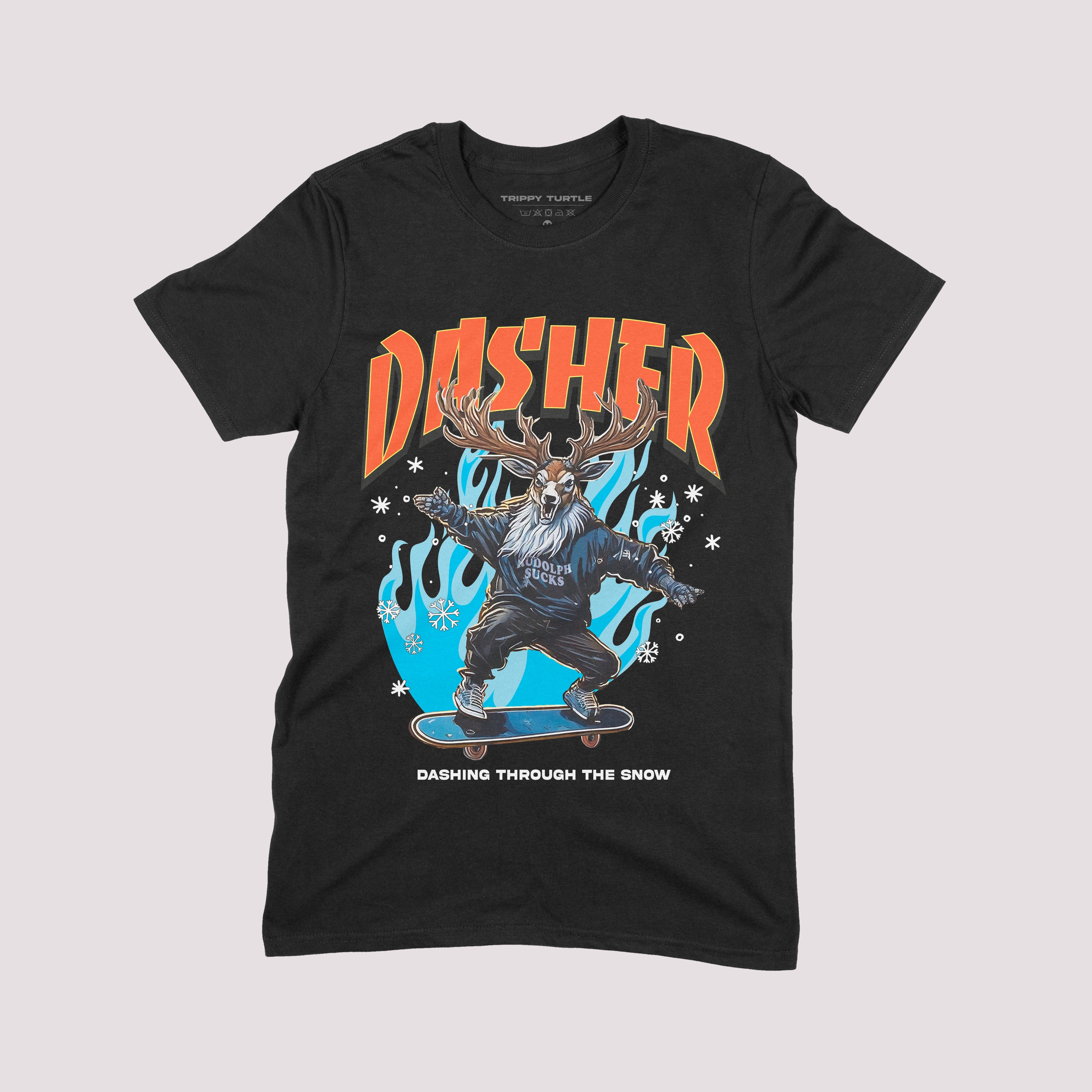 Dasher Thrasher Christmas T-shirt
