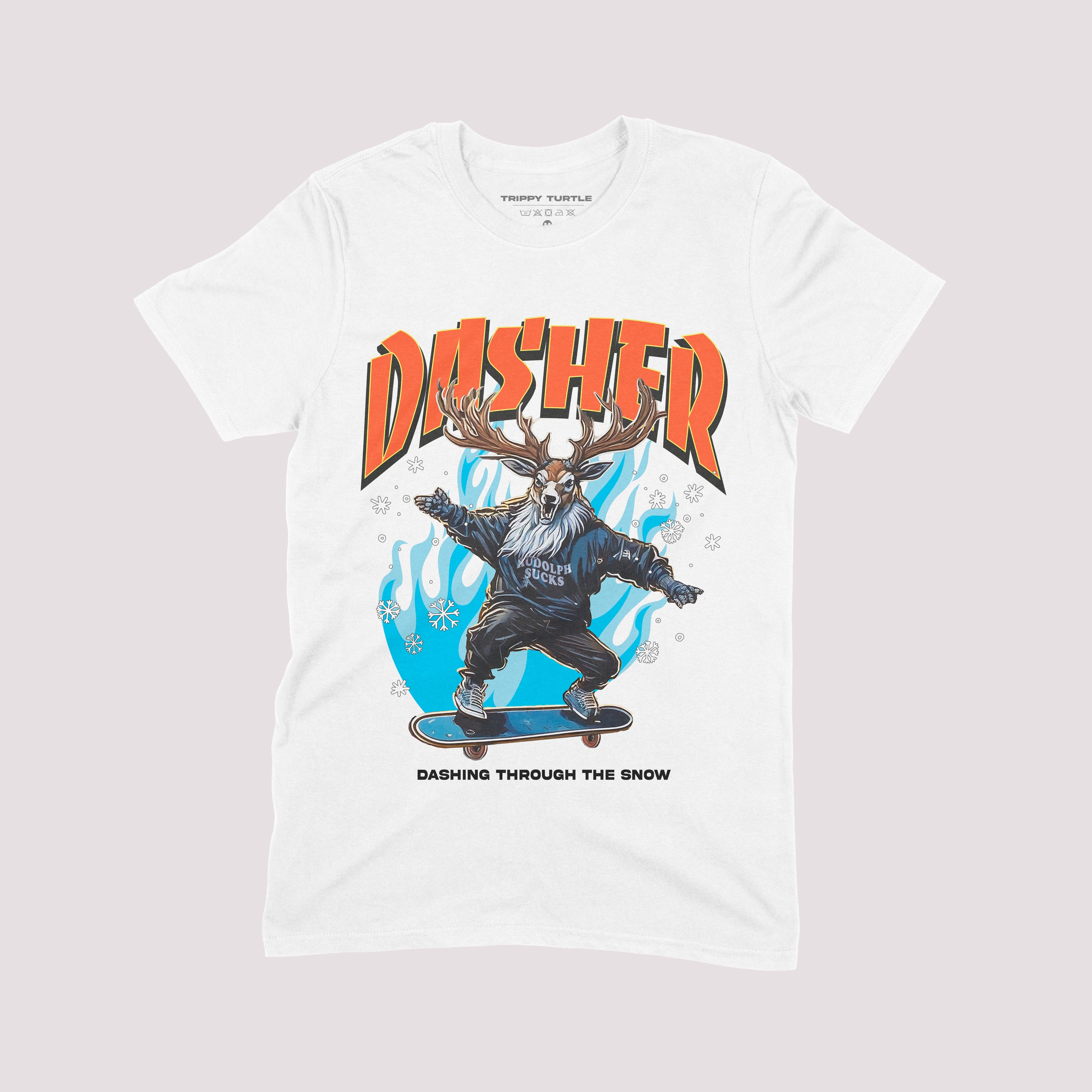 Dasher Thrasher Christmas T-shirt