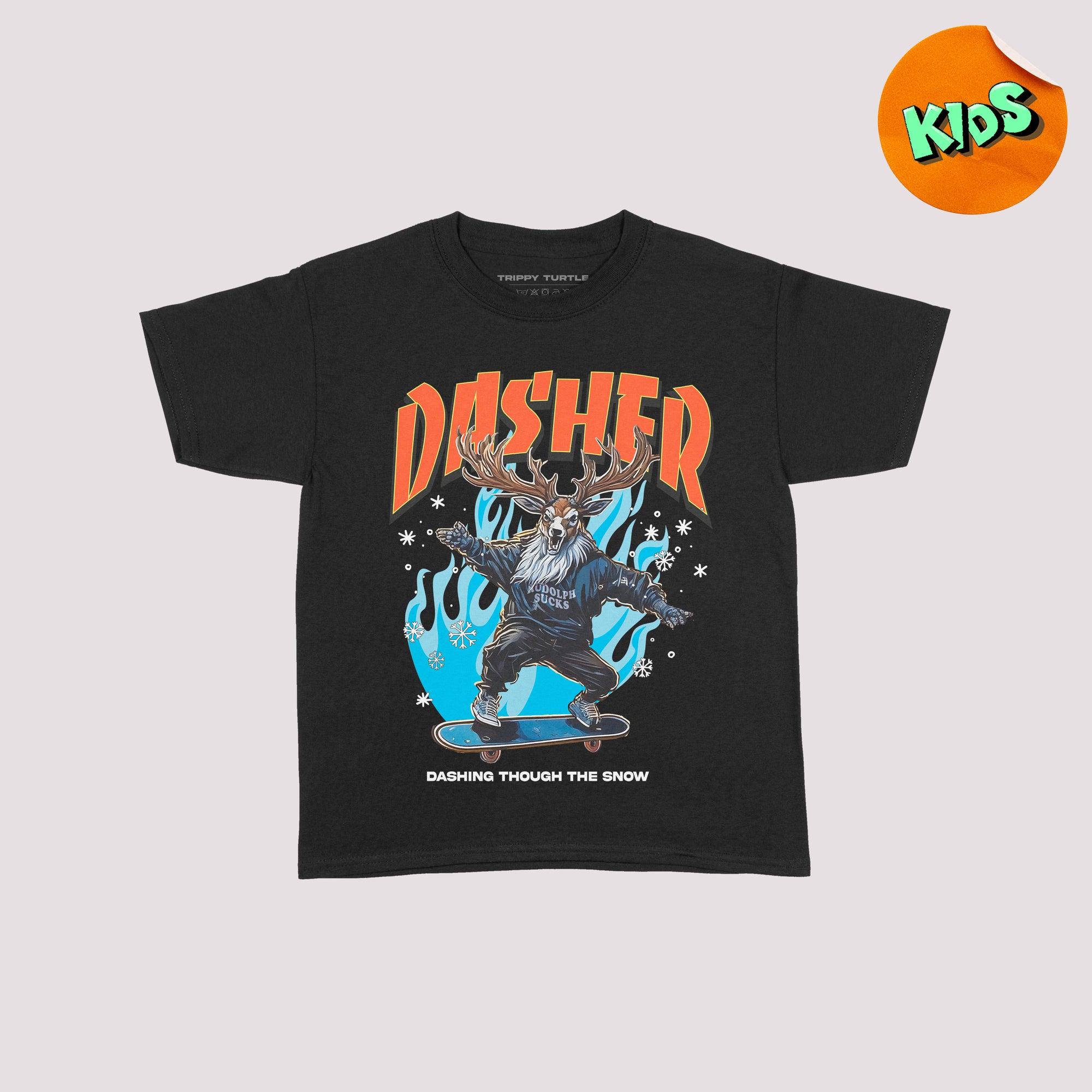 Dasher Thrasher Kids T-shirt