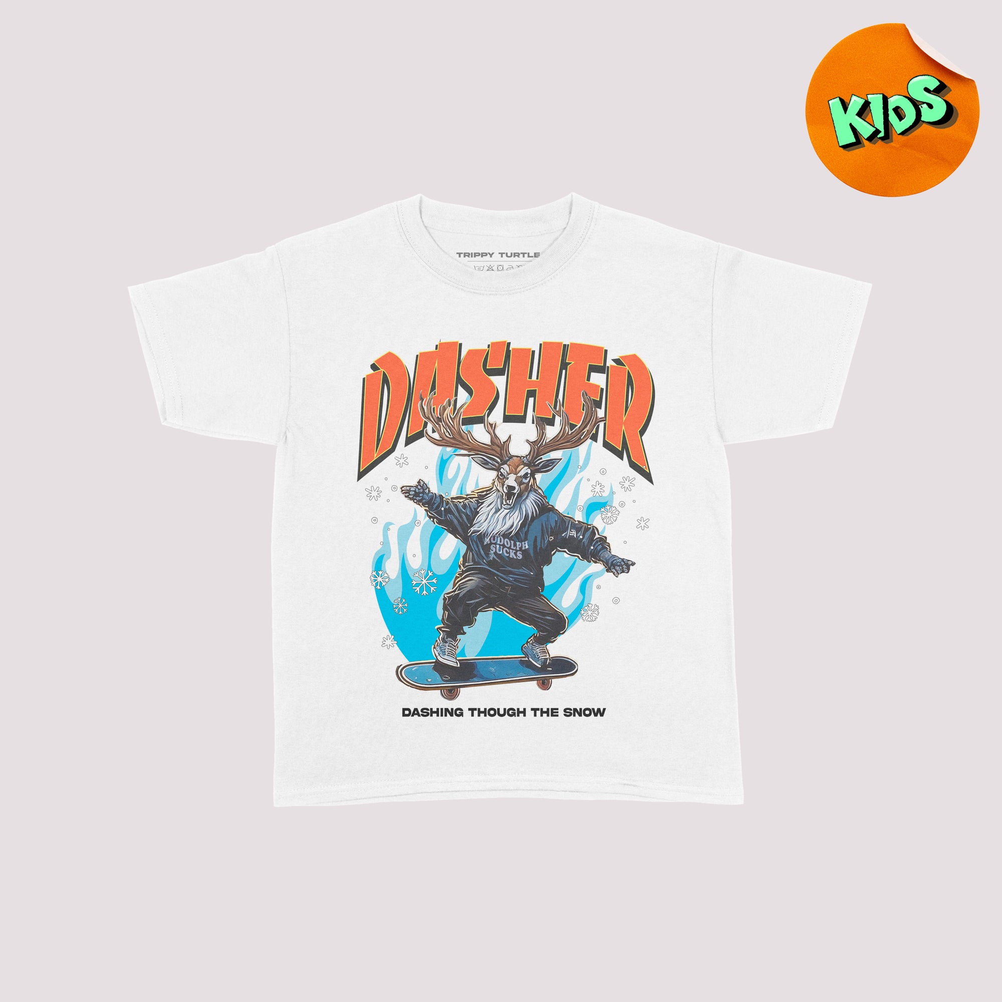 Dasher Thrasher Kids T-shirt