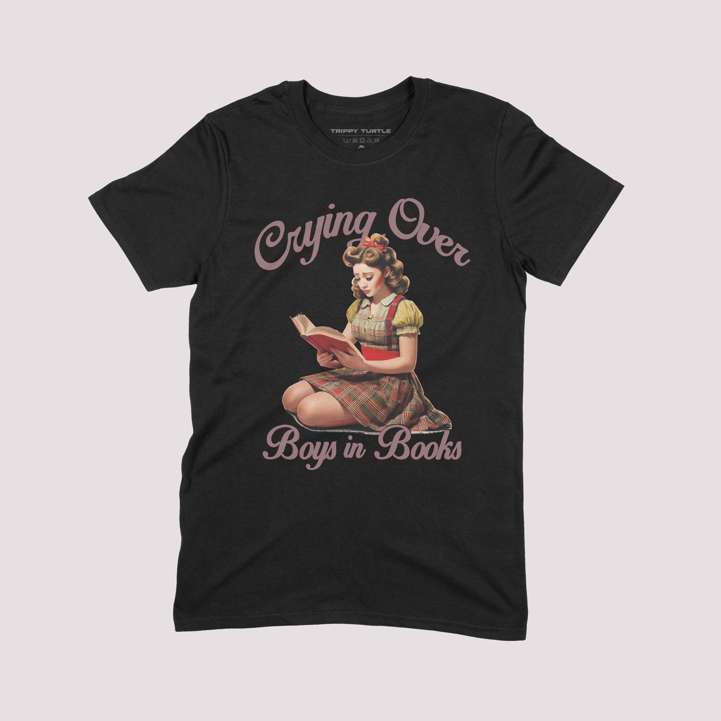 Crying Over Boys In Books T-shirt