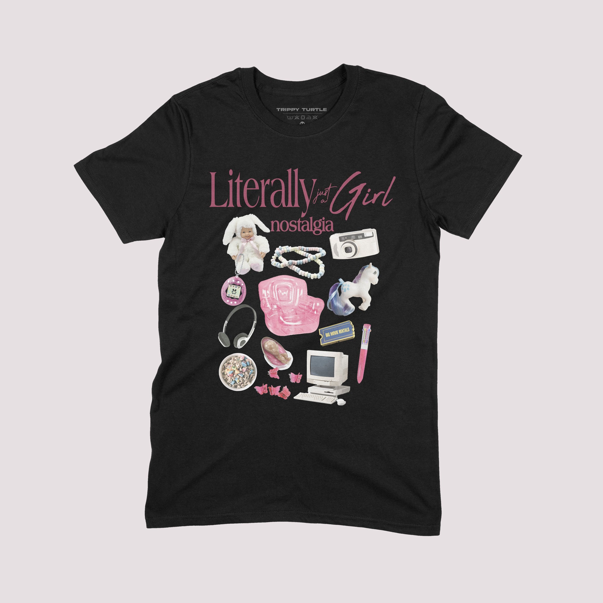 Just A Girl Nostalgia T-Shirt