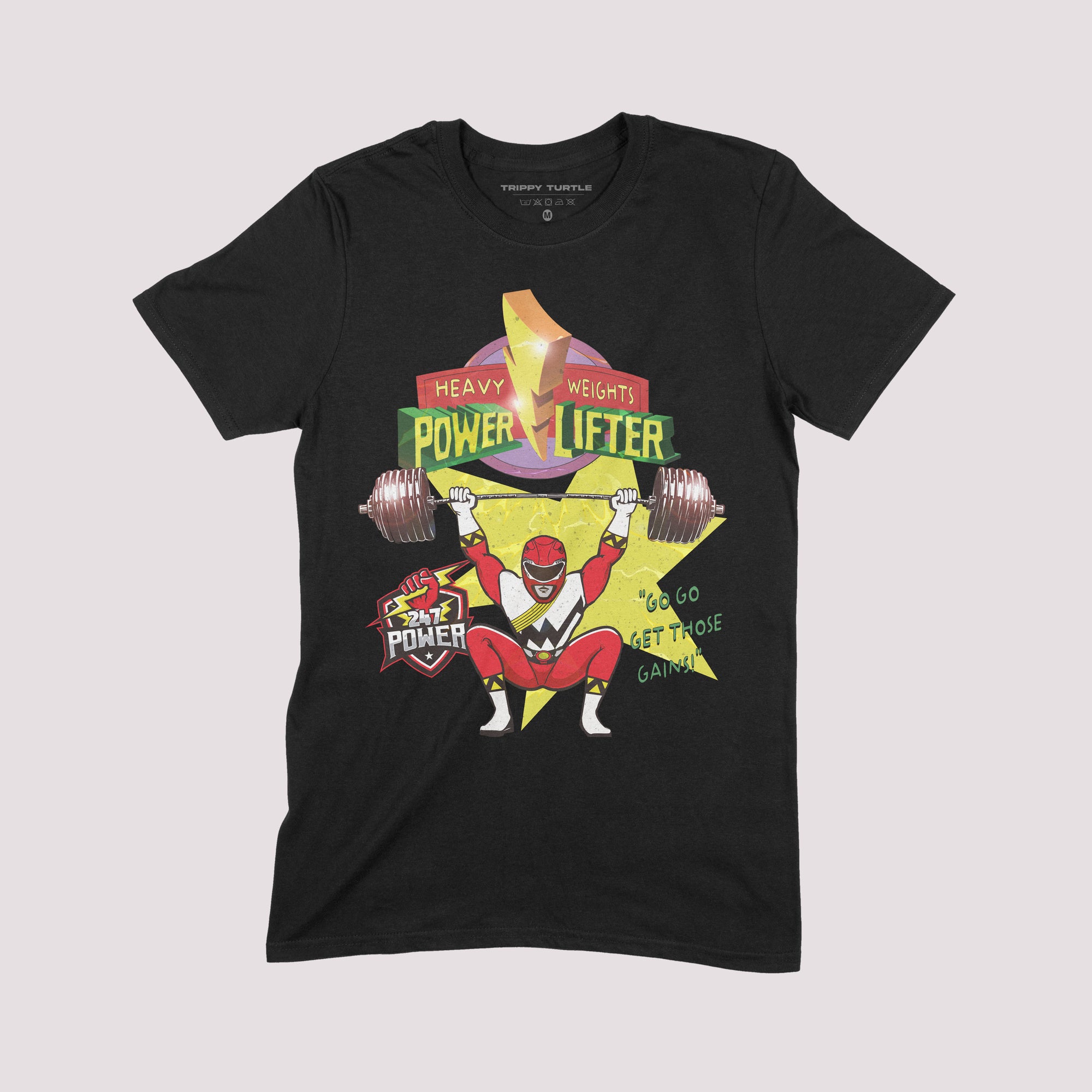 Power Lifter Ranger Gym T-shirt