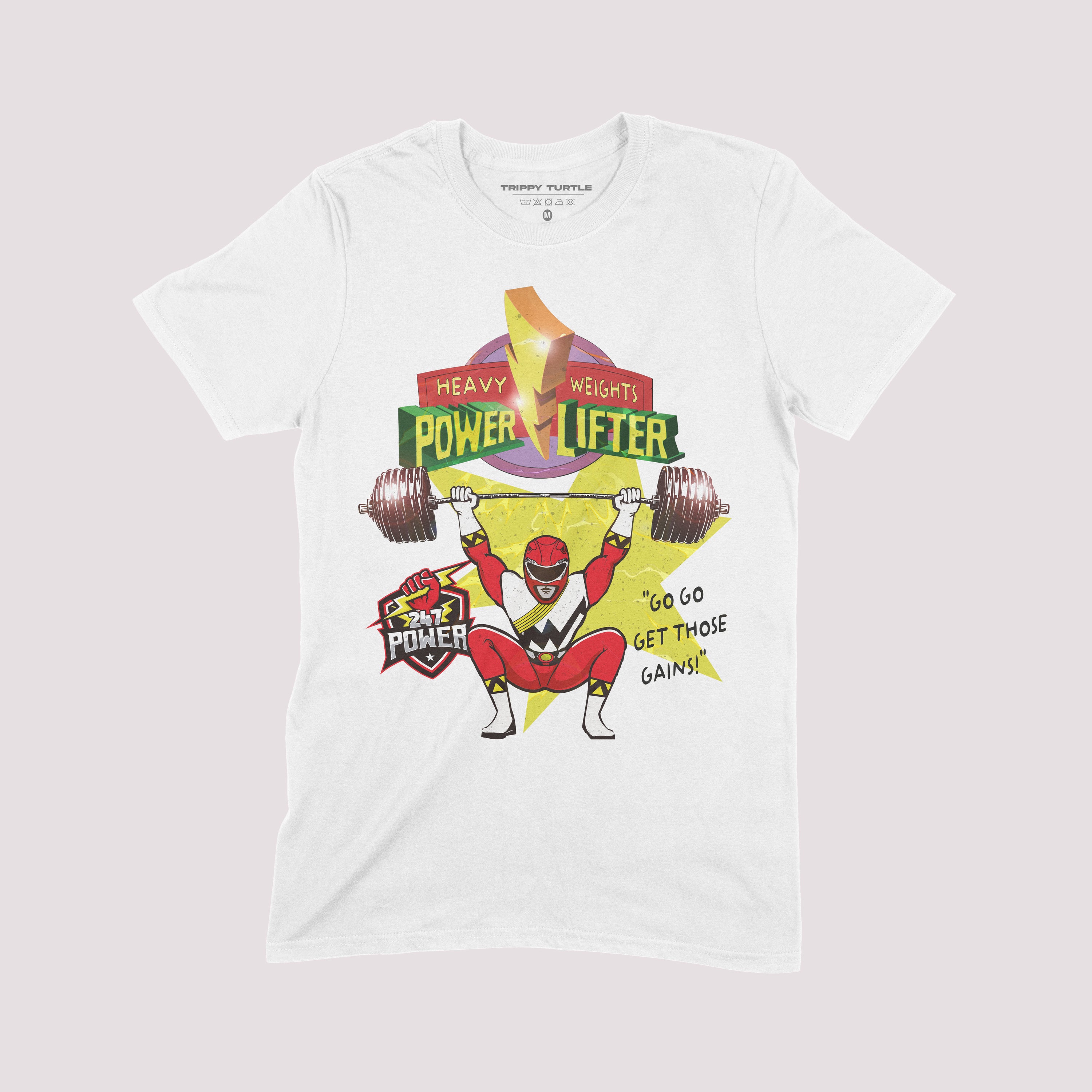 Power Lifter Ranger Gym T-shirt